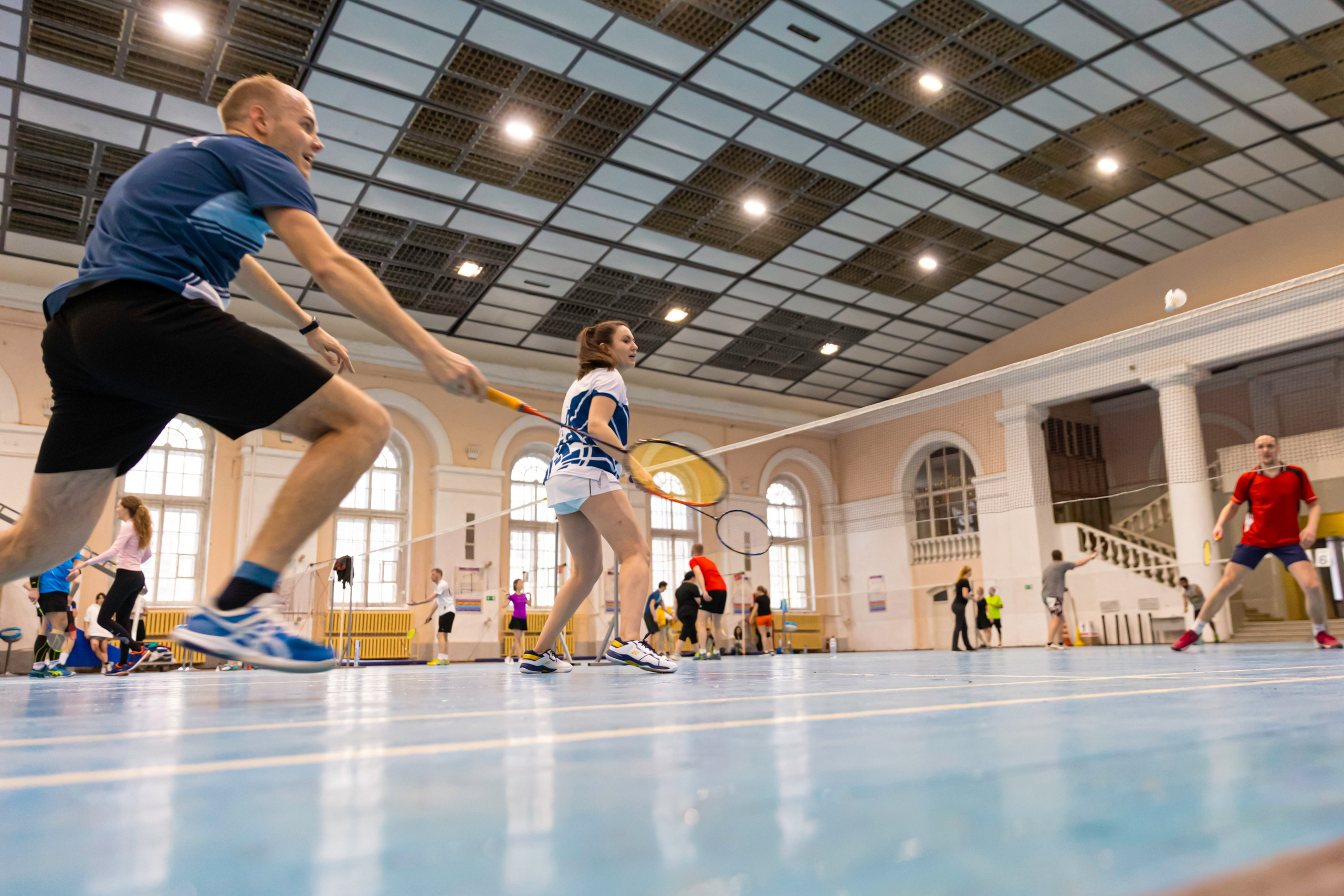 Турнир по бадминтону. Фотограф на праздник, корпоратив, День Рождения и Юбилей в г. Санкт-Петербурге Алексей Анкушев