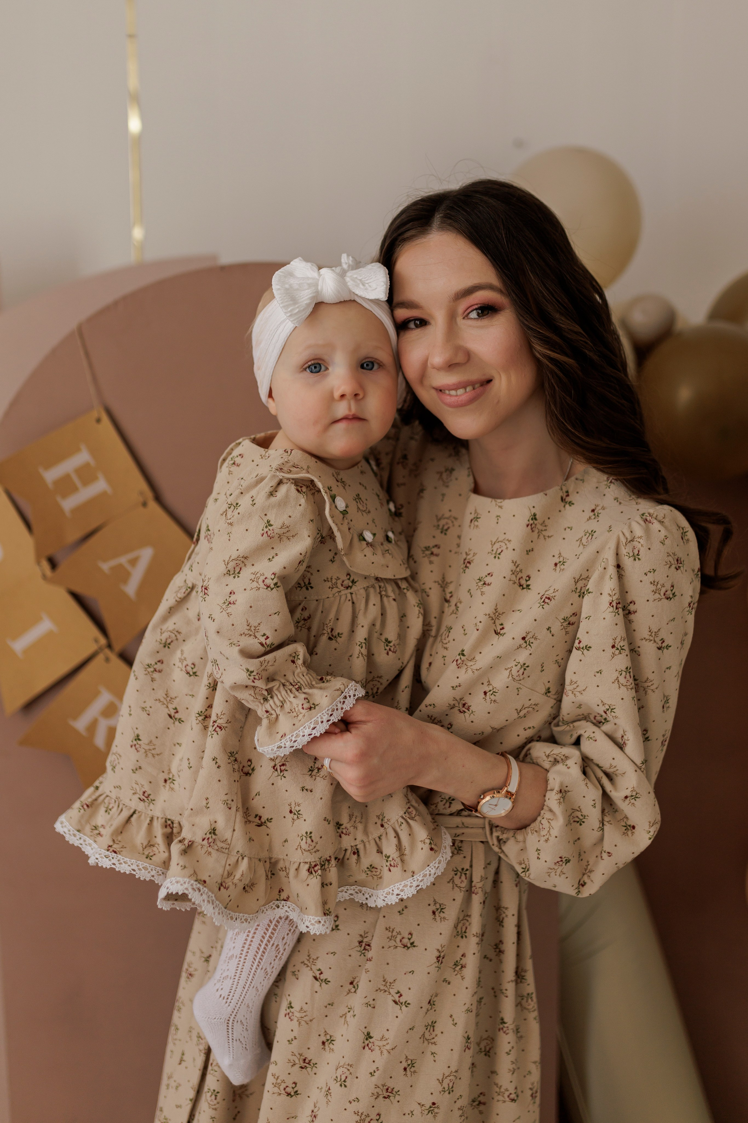 Сьемка годика для Анечки. Семейный и детский фотограф в Рязани Васюгова Мария