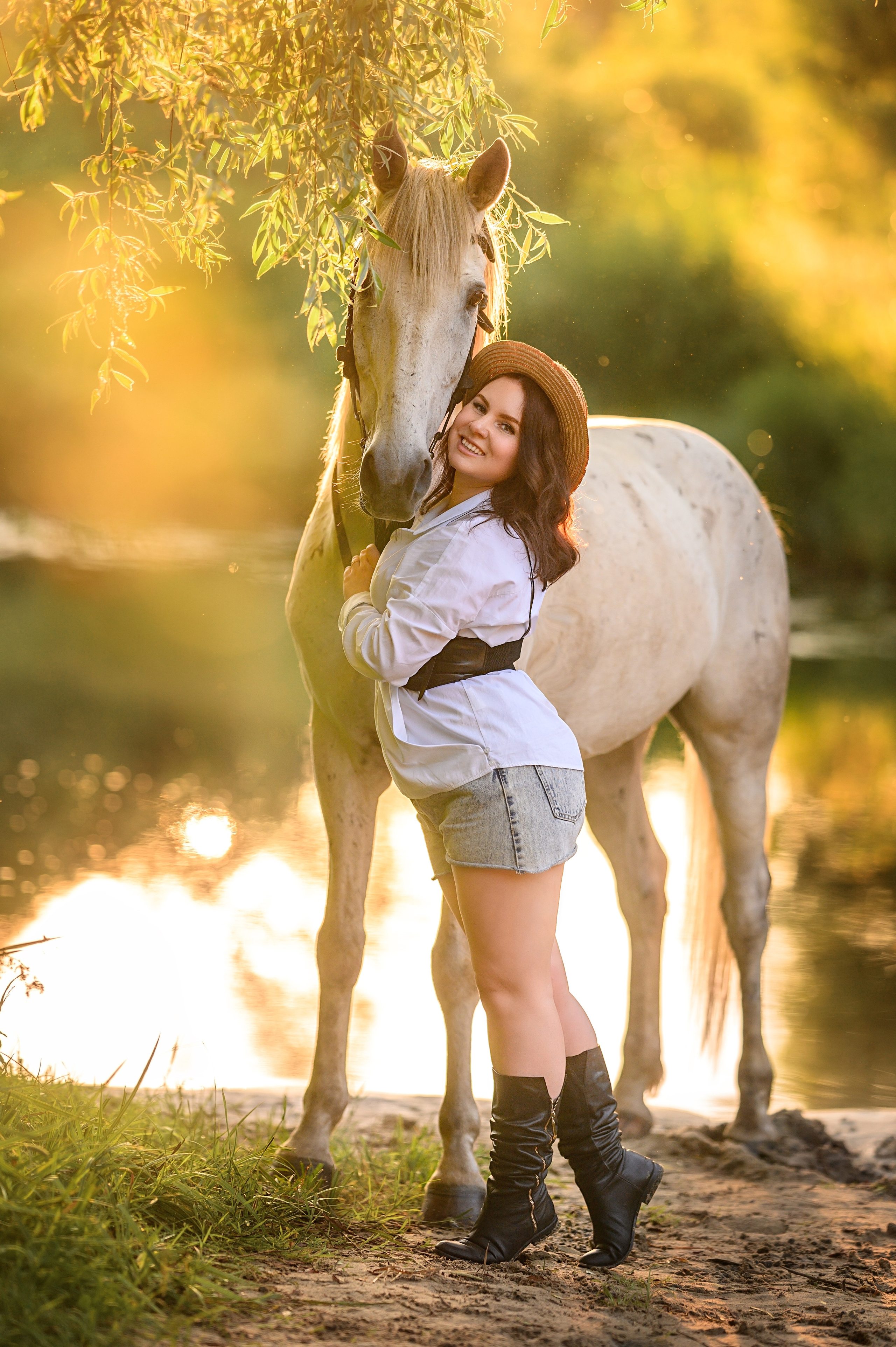Портретная фотосессия в студии