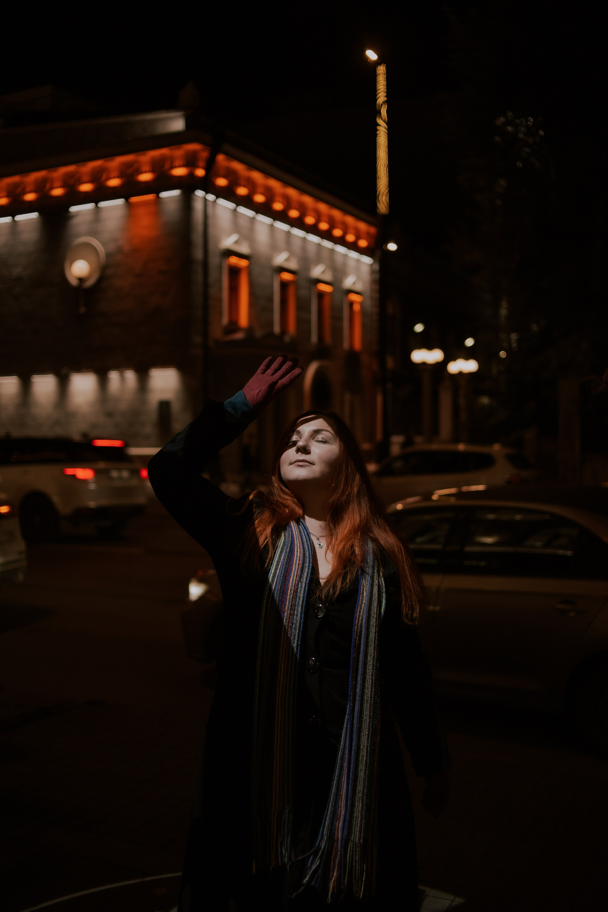 Ася и Влад. Ночная прогулка. Фотограф Регина Крикунова г. Красноярск