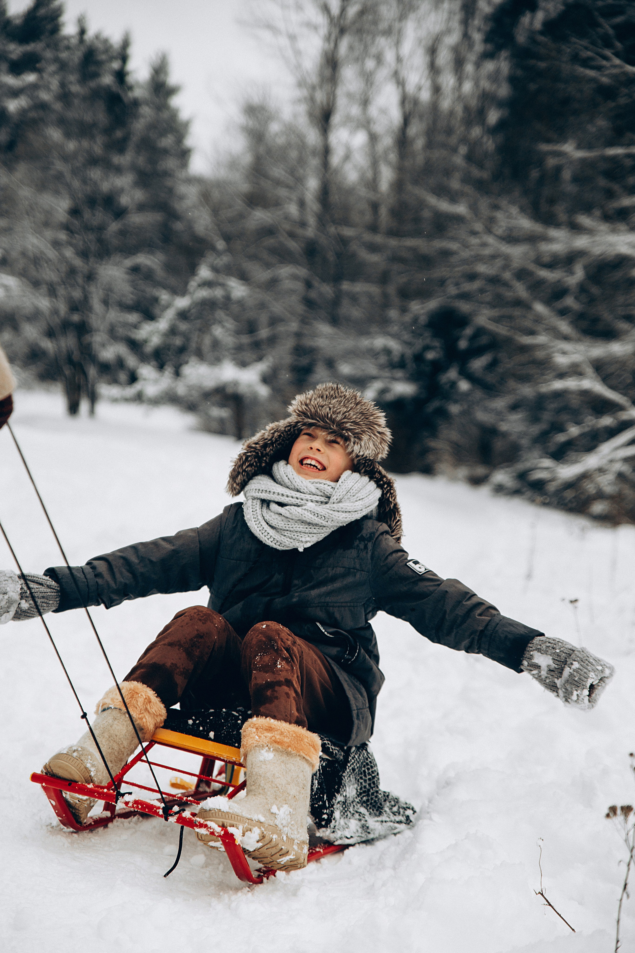 Зимние радости. Репортажный и детский фотограф в Минске
