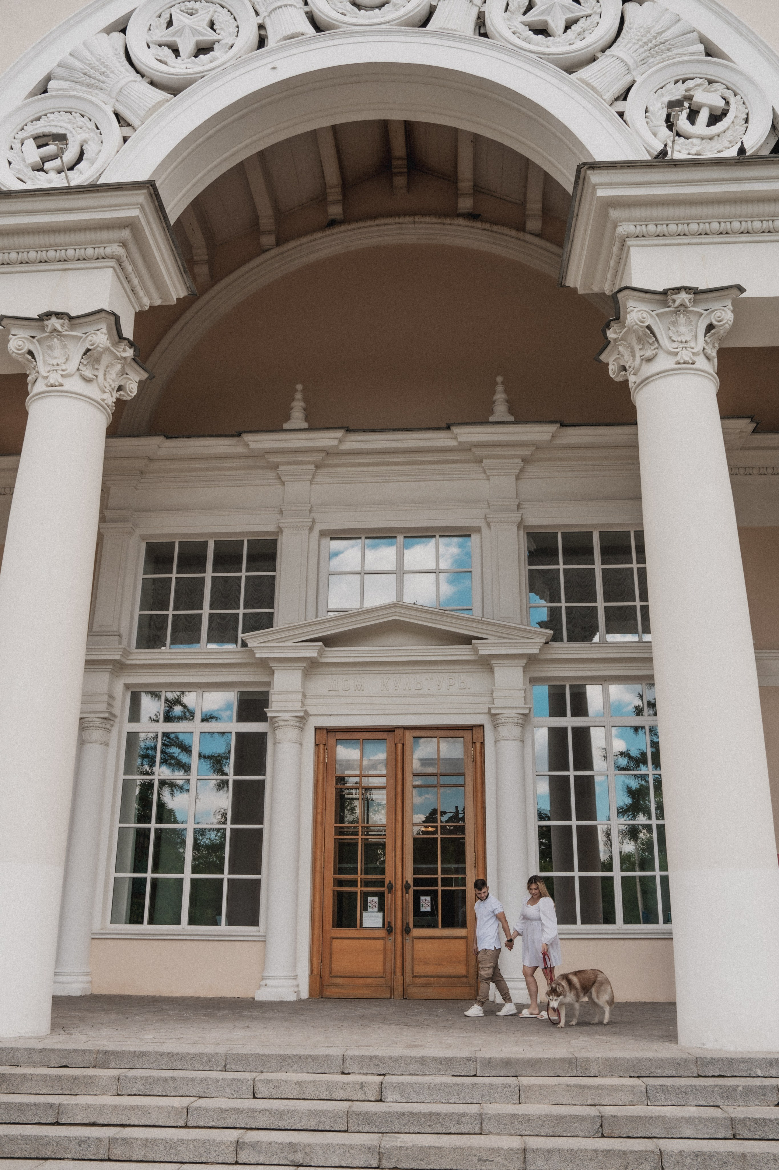 Дарья ♡ Максим ✧ Чоки — История любви, когда в семье есть хаски. Свадебный и портретный фотограф в Москве, Светлана Янковая