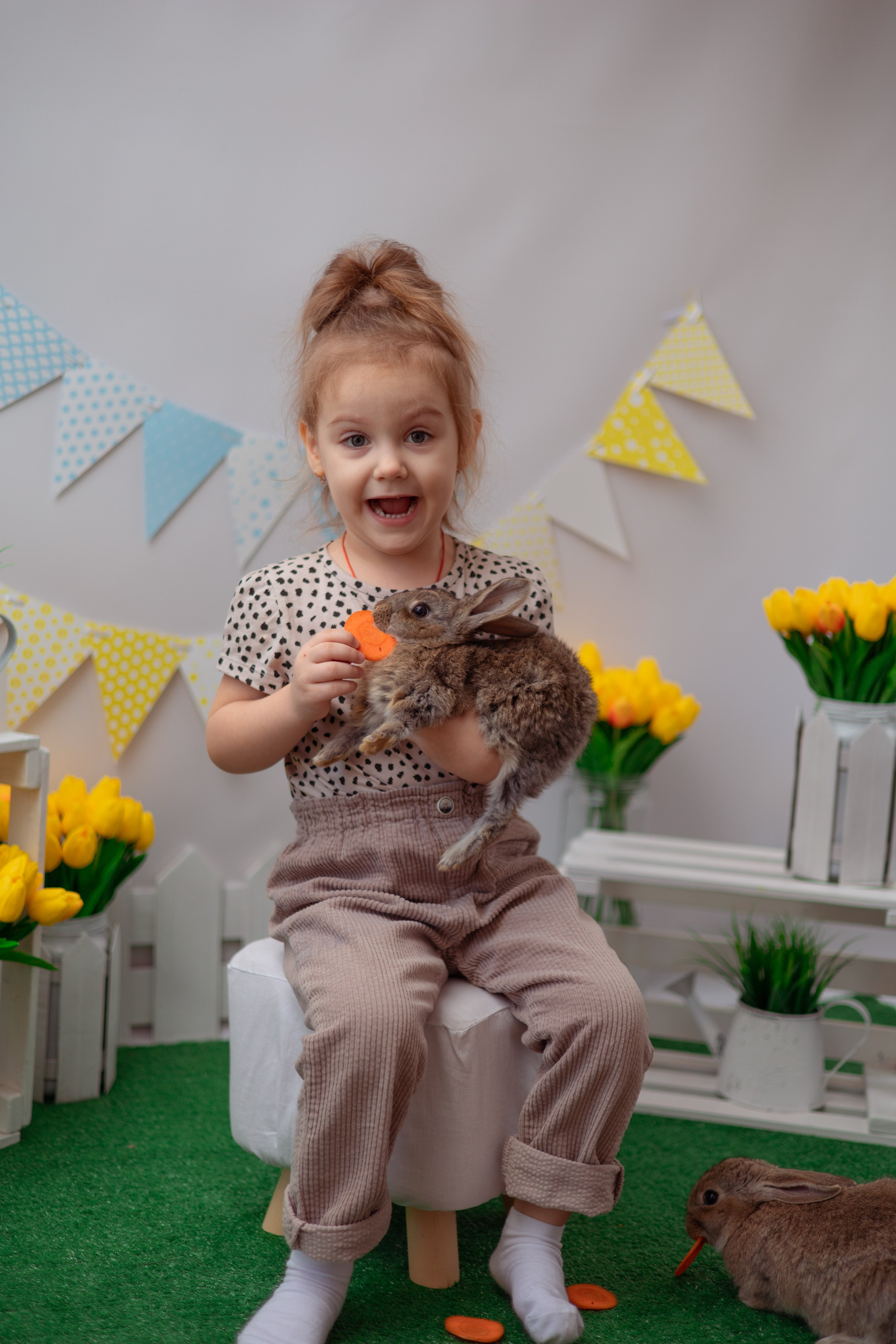 Поля кролики. Семейный и детский фотограф в Михайловке Татьяна Лестьева