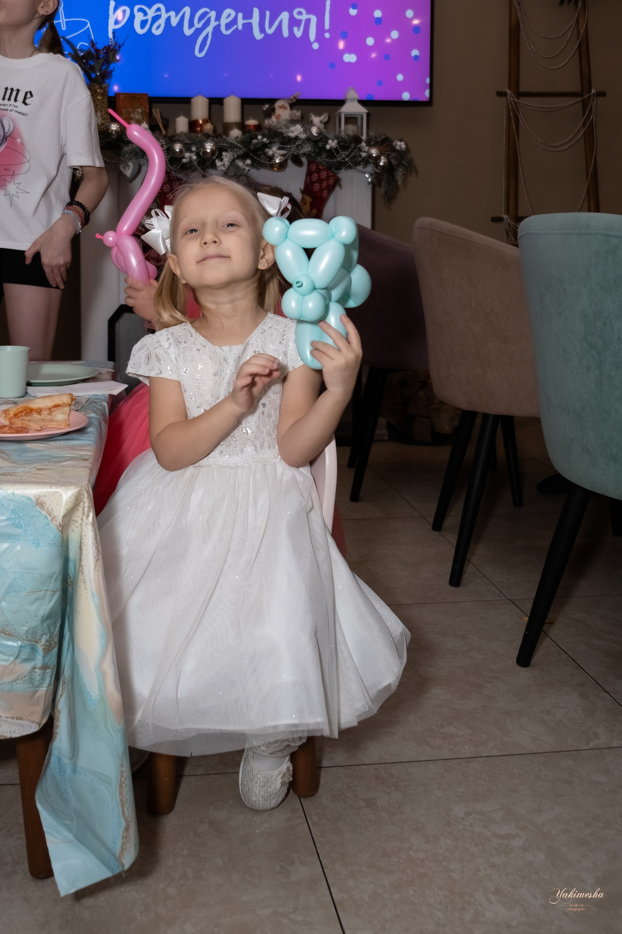 День рождение ребенка. Семейный и женский фотограф в Санкт-Петербурге