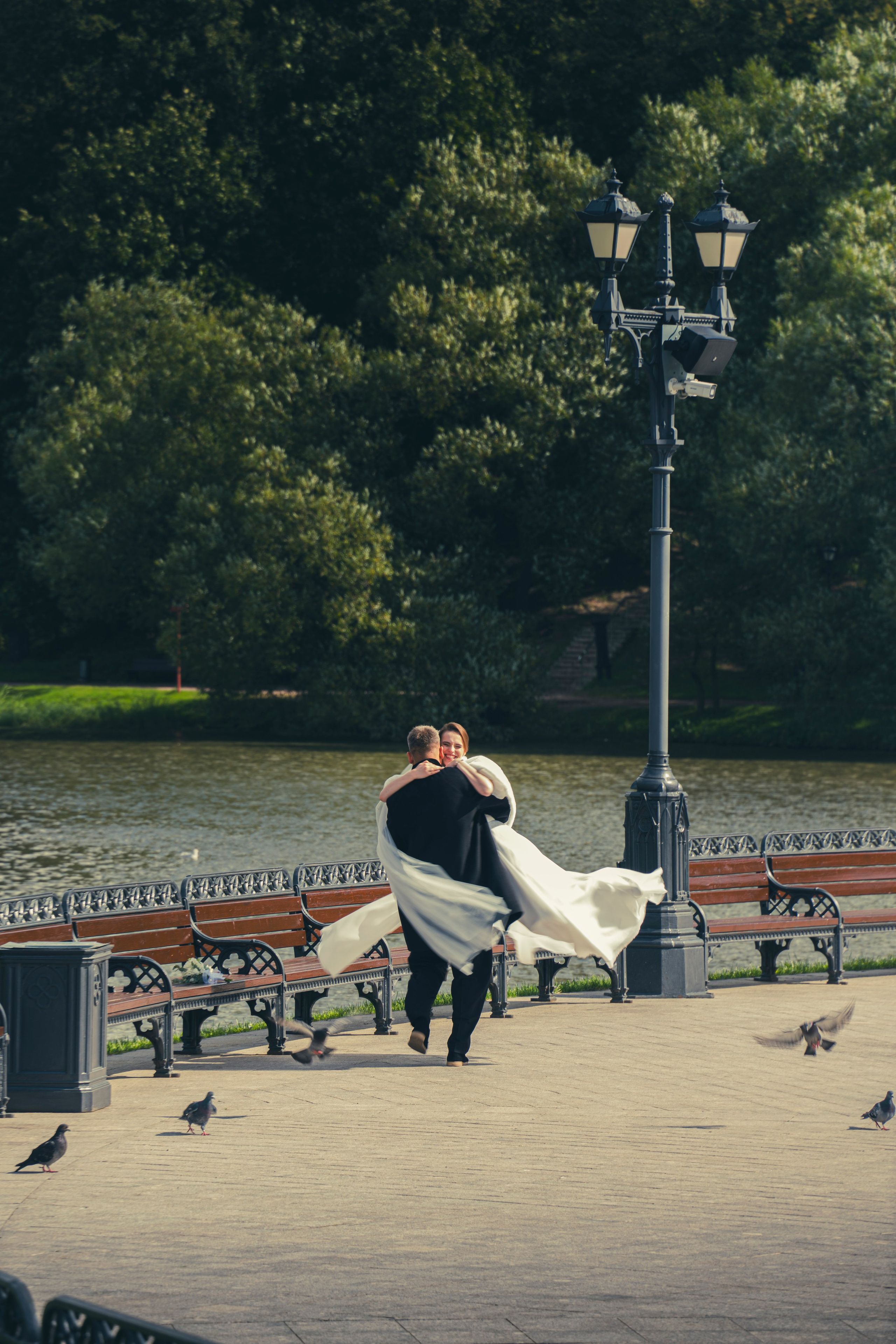 Свадьба, как в сказке. Московский дворец бракосочетания. Свет, камера, улыбка!