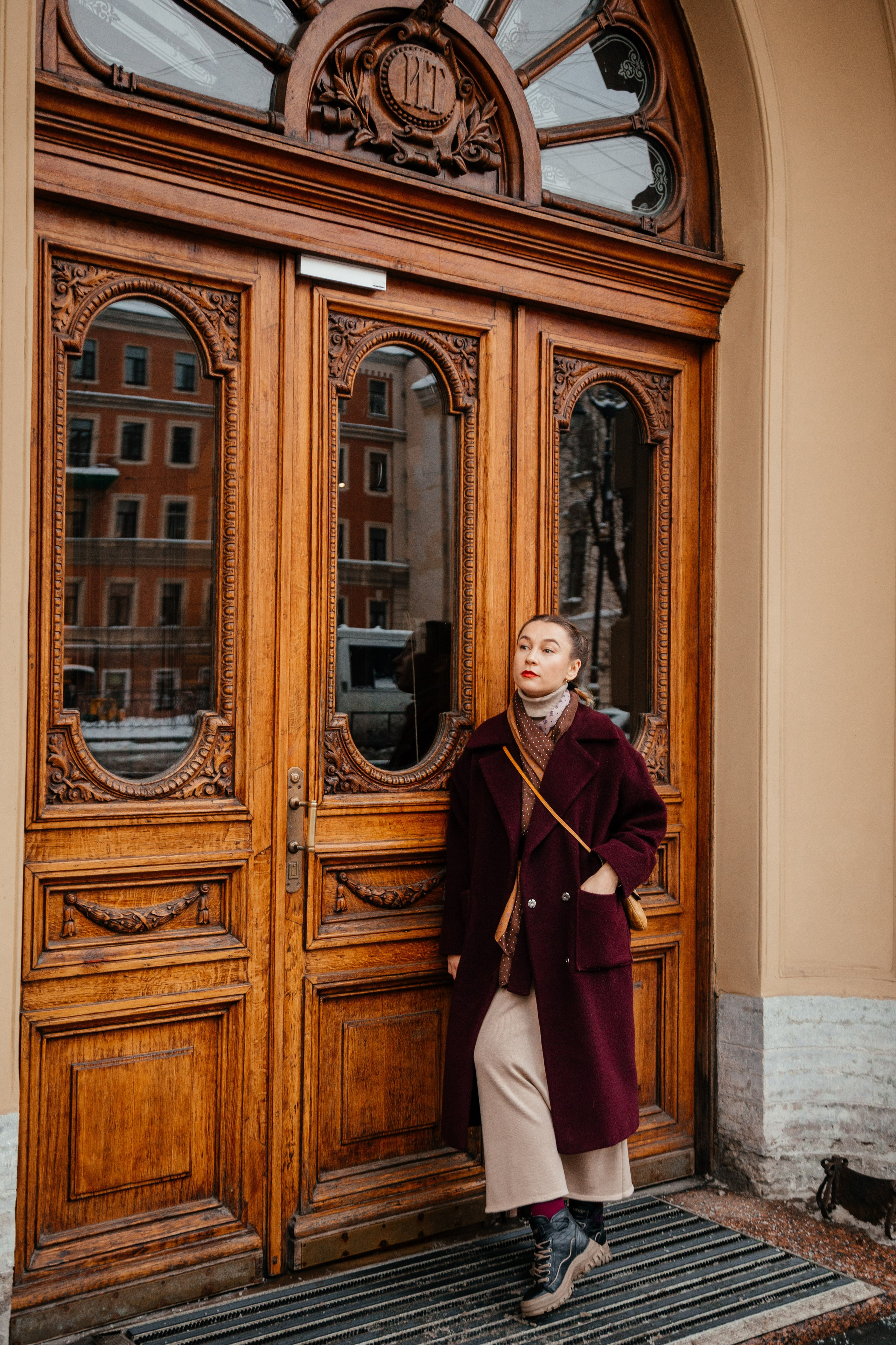 Зимний Петерург. Семейный фотограф Любовь Саркеева