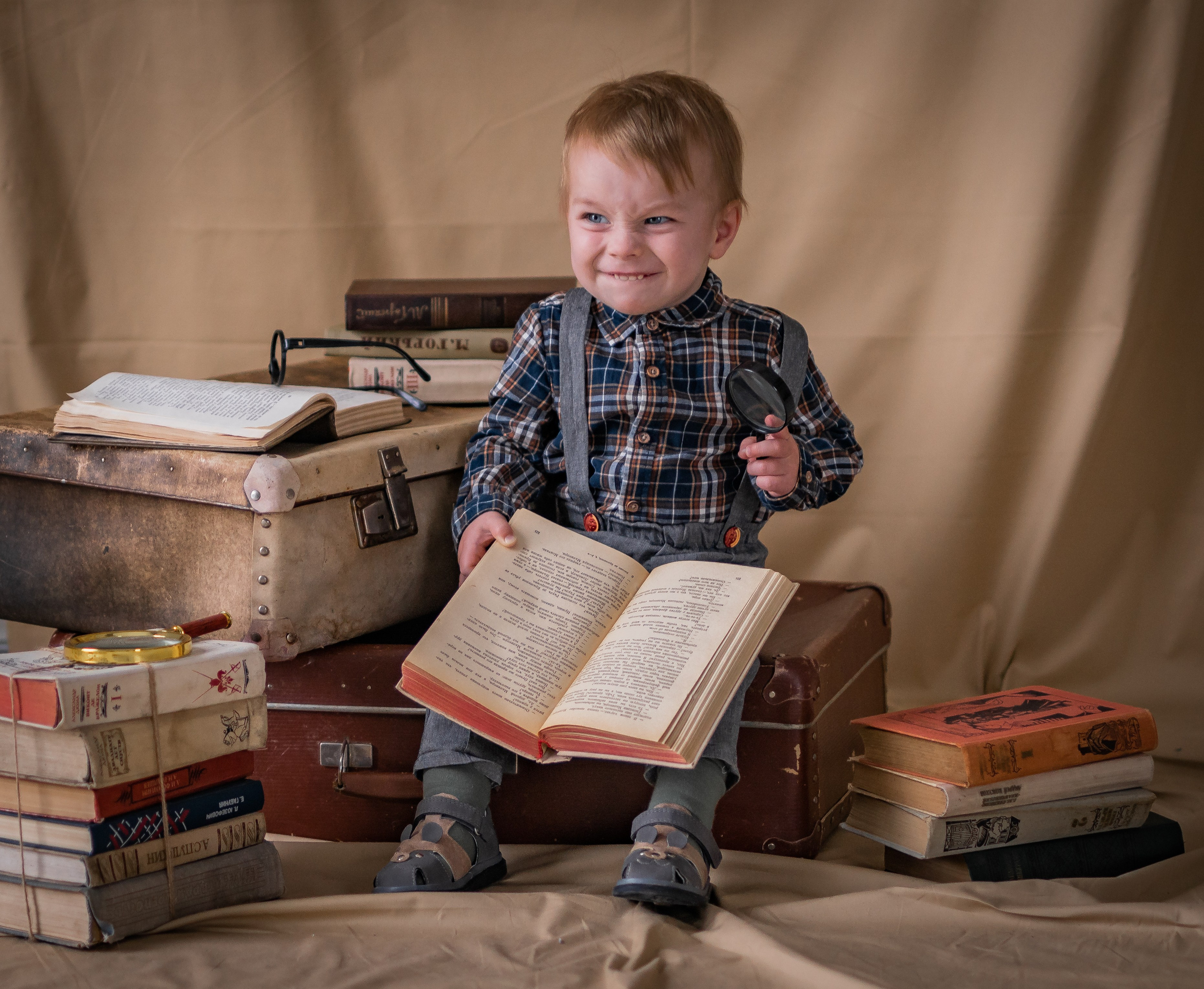 Книжные истории. Семейный фотограф Ефремова Виктория