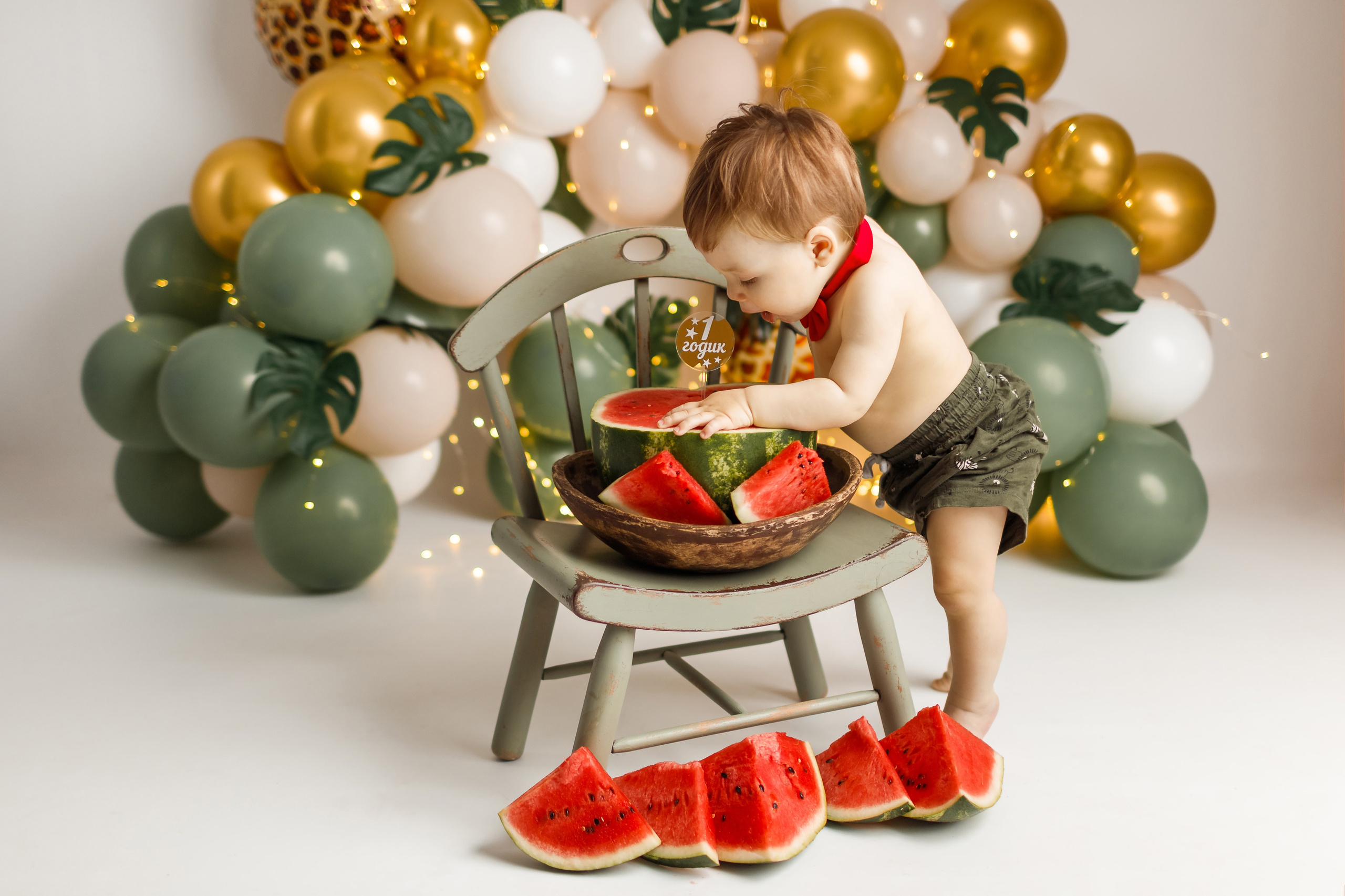 Годовасие. Фотограф новорождённых Ярославль. Детский и семейный фотограф Анна Салова