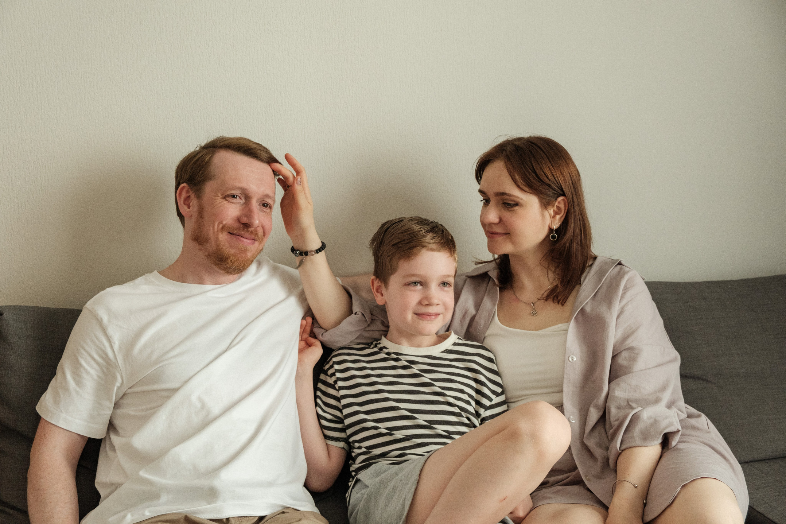 Ксения, Леонид и Сева. Фотограф Евгения Войко Тюмень