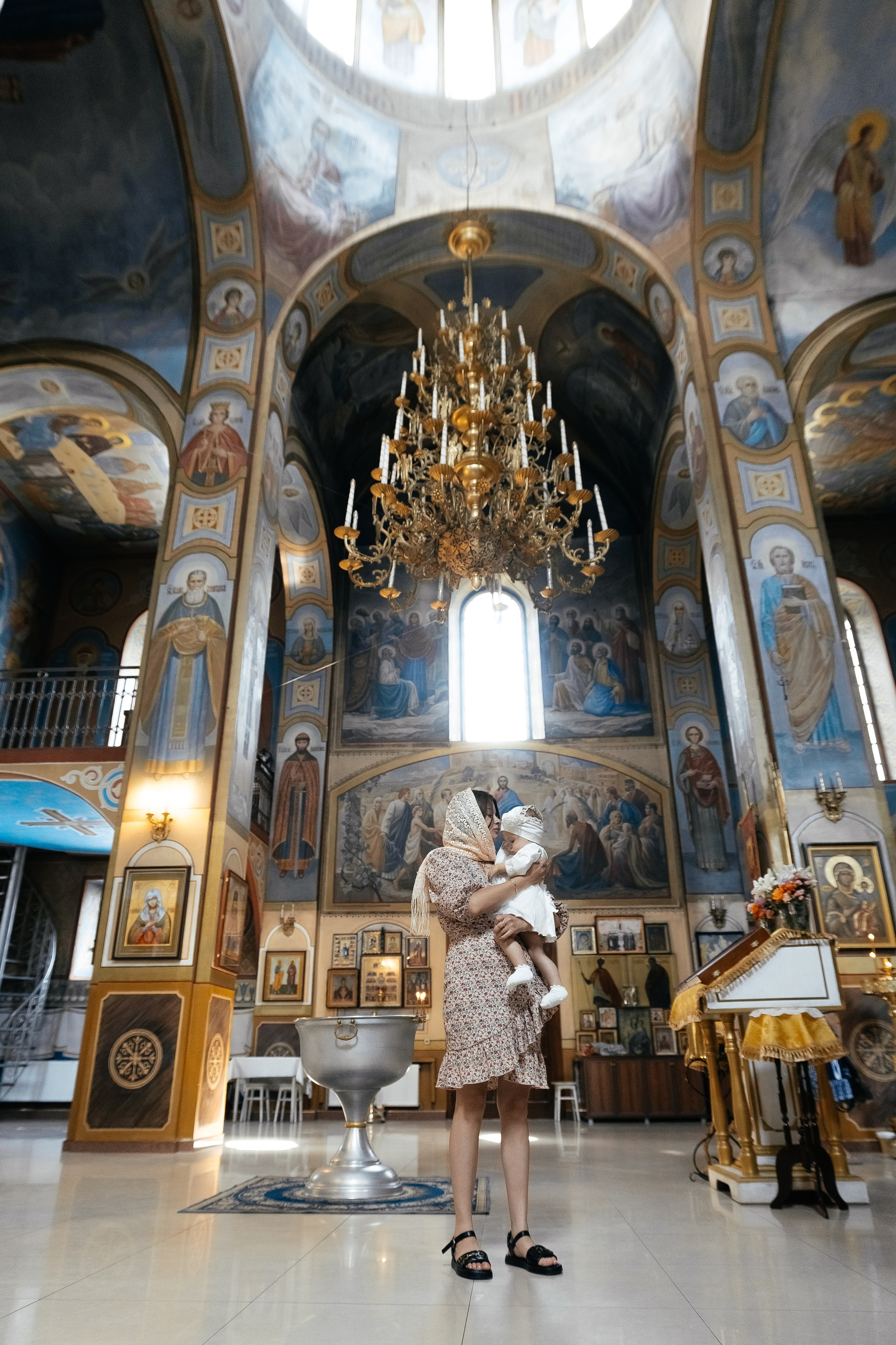 Крестины Миланы. Главная