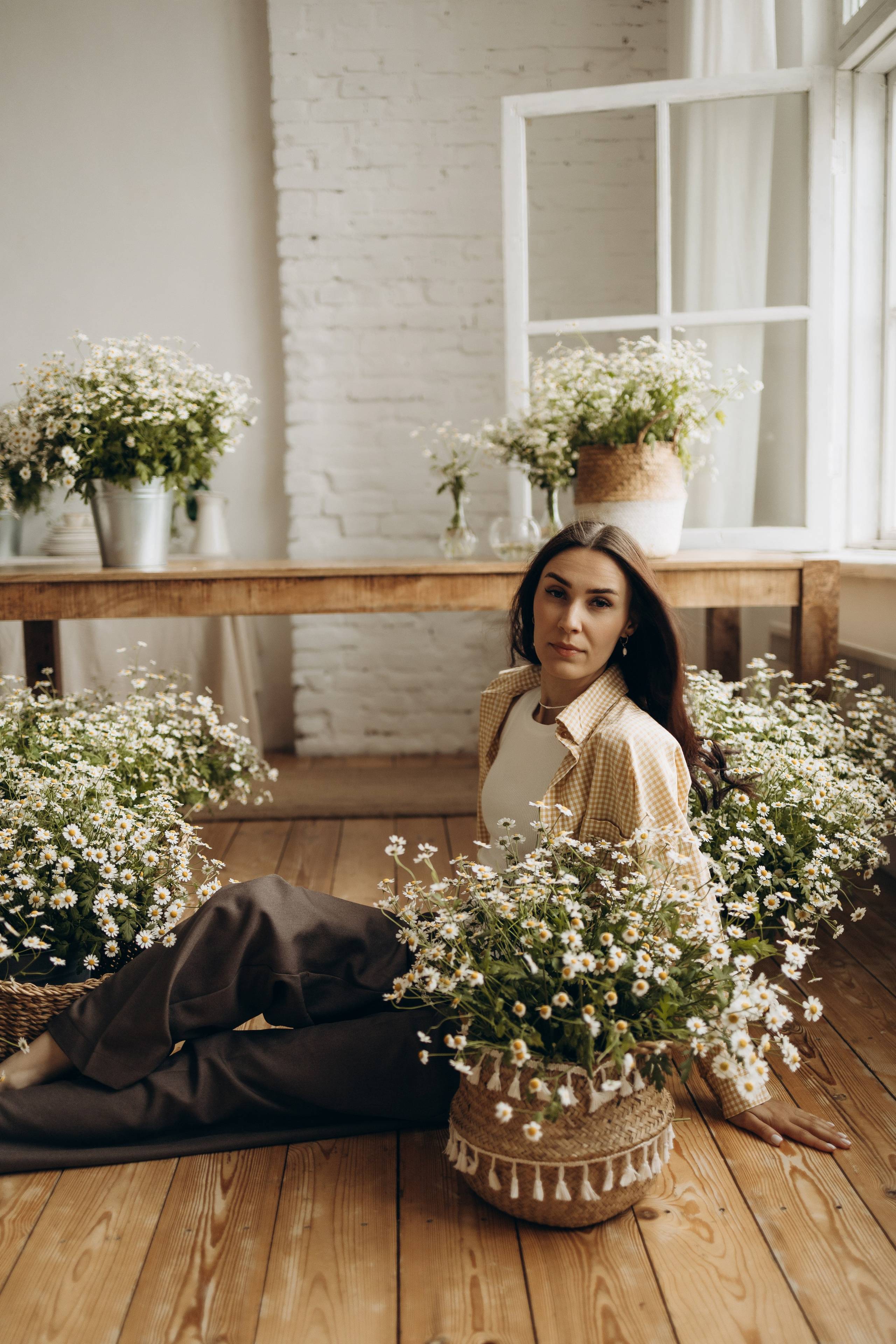 Вика ромашки. Самый теплый фотограф в Краснодаре Рябоконь Ксения