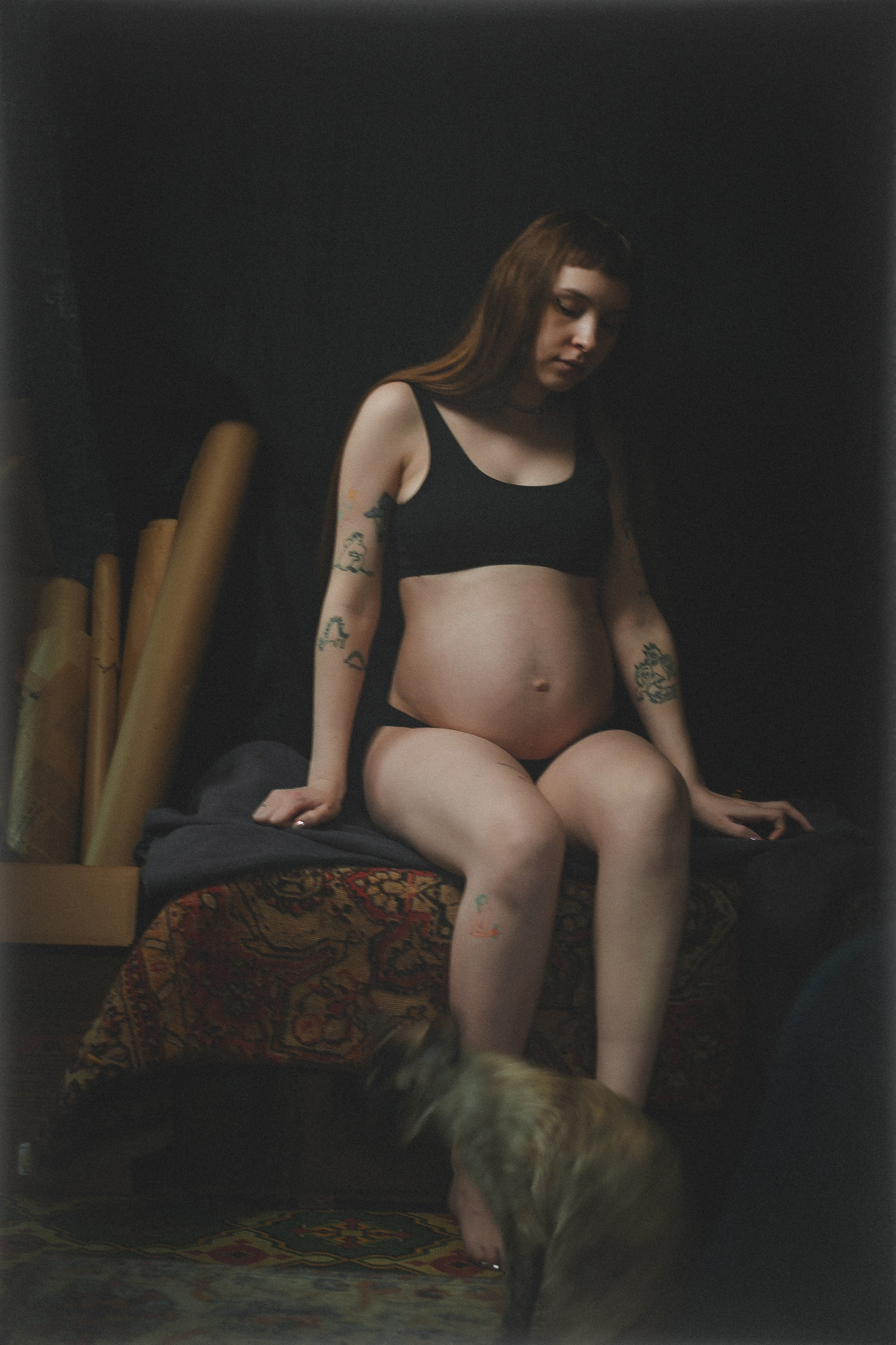 Катя. Домашняя студия. RawCat. Портретная фотография Екатеринбург