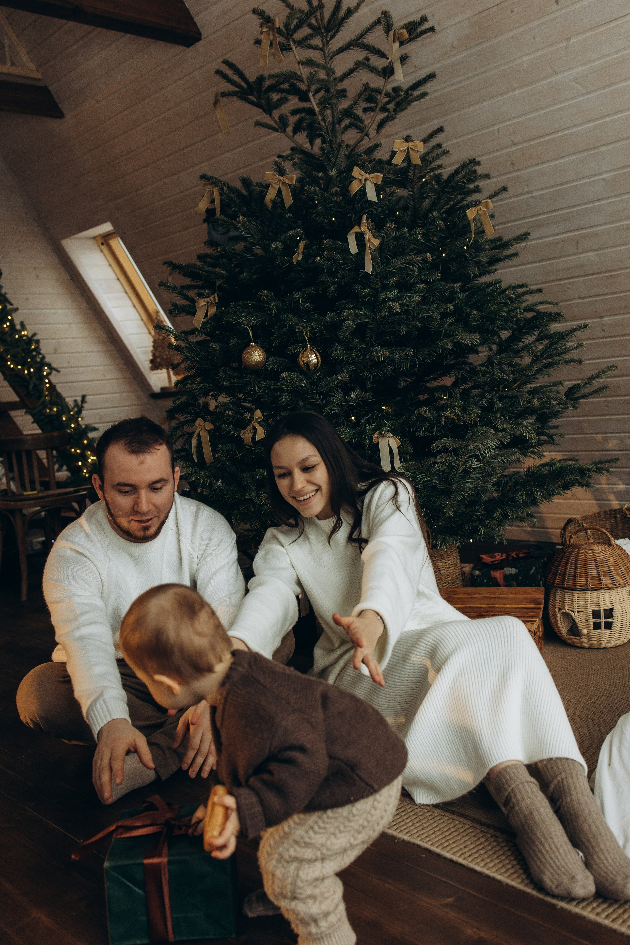 Зимняя семейная история. Семейный фотограф Москва Юлиана Фетисова