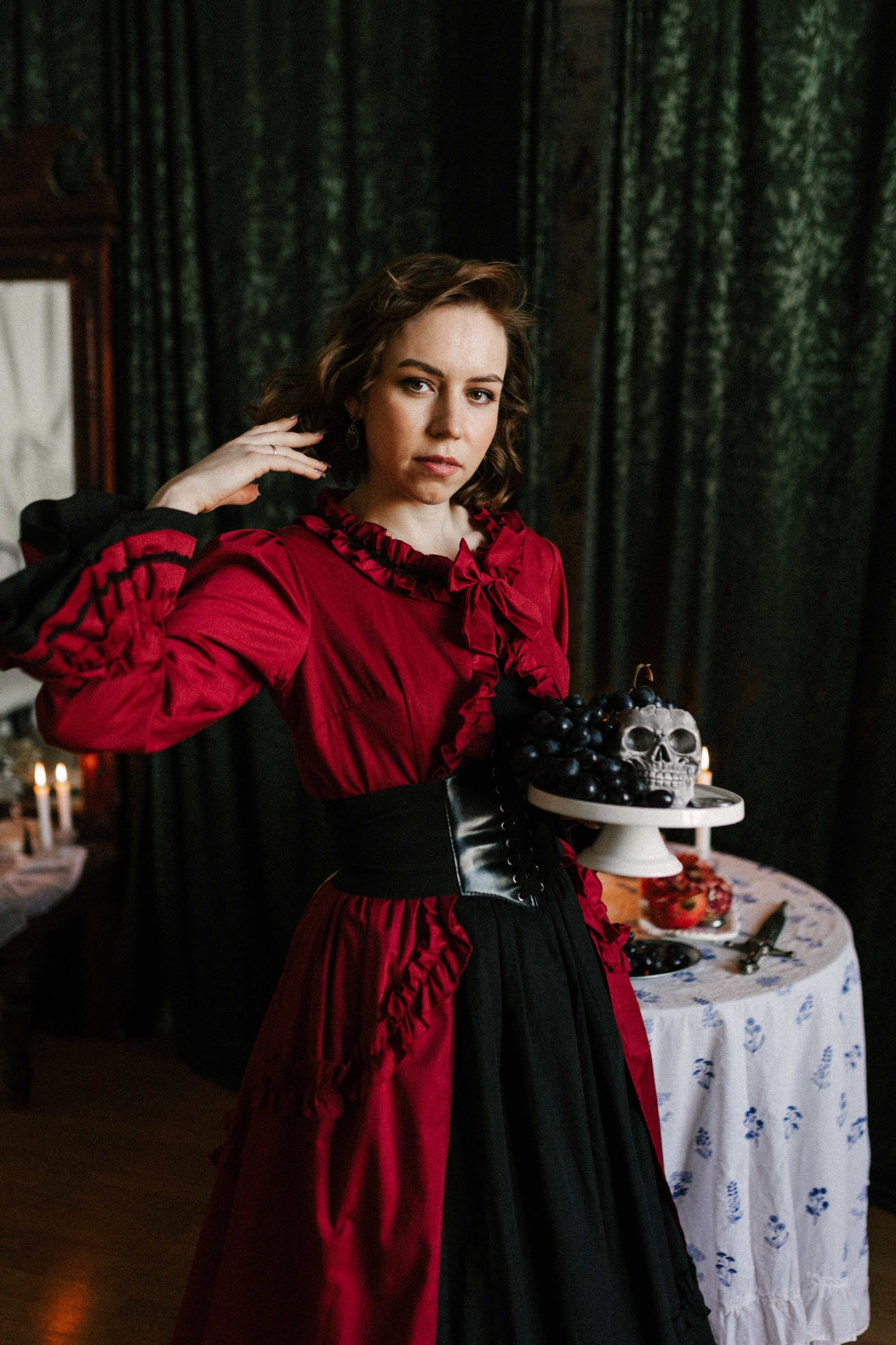 Красное-черное настроение. Свадебный и портретный фотограф — Мария Костина