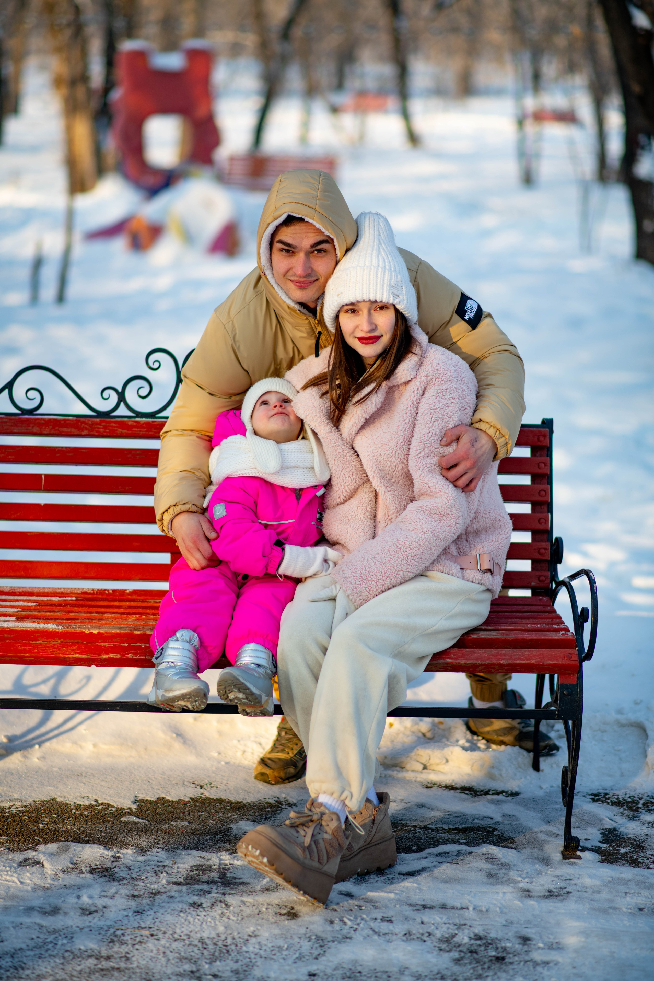 Семейная зимняя прогулка. Фотограф в Иркутске Александр Тарасов