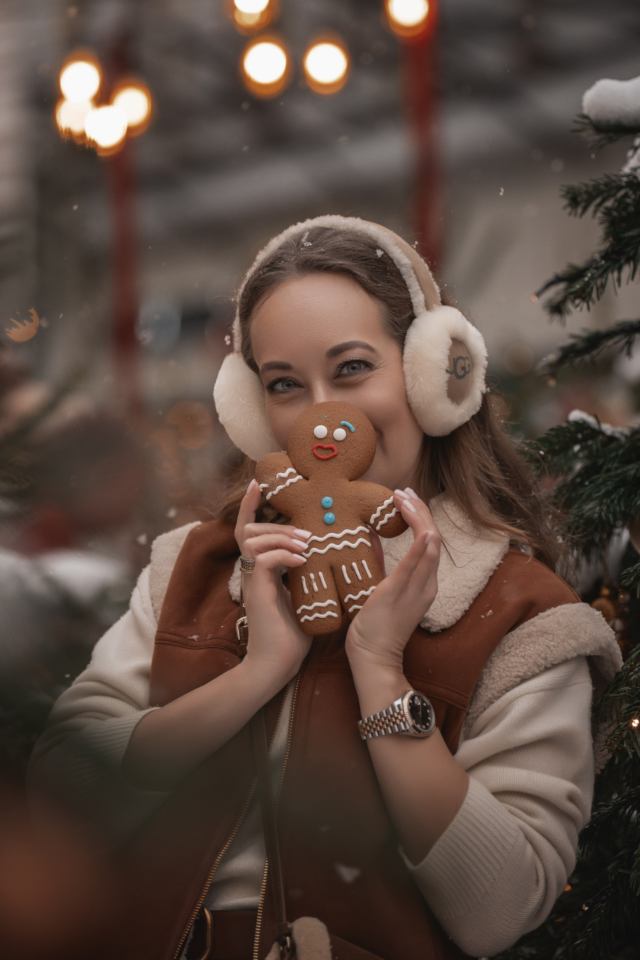 Фотосессия на улице зимой. Женский фотограф в Москве Богдашкина Динара