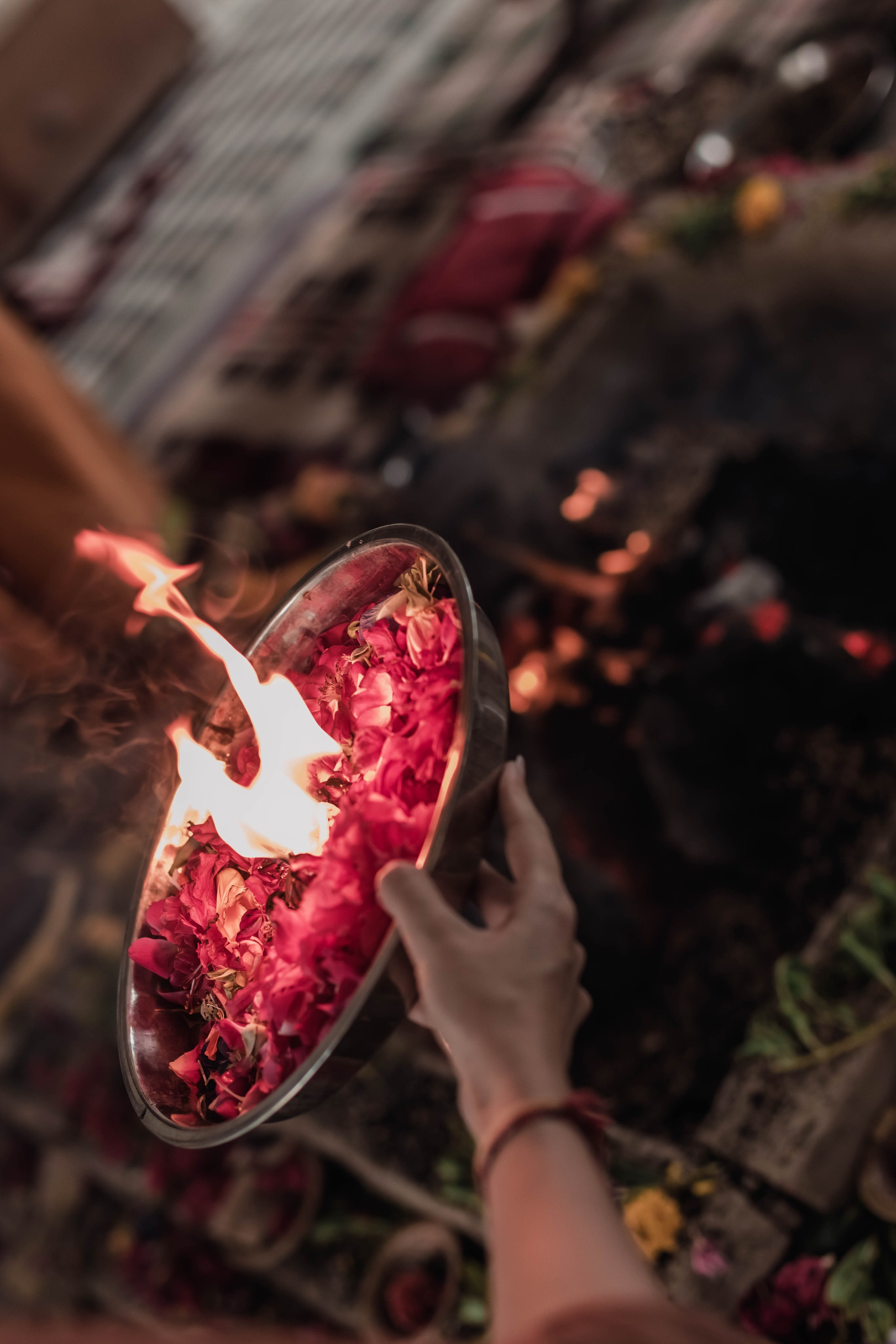 Pitri Paksha yagyas & poojas Devraha Baba ji ashram. Mariam Bagdasaryan
