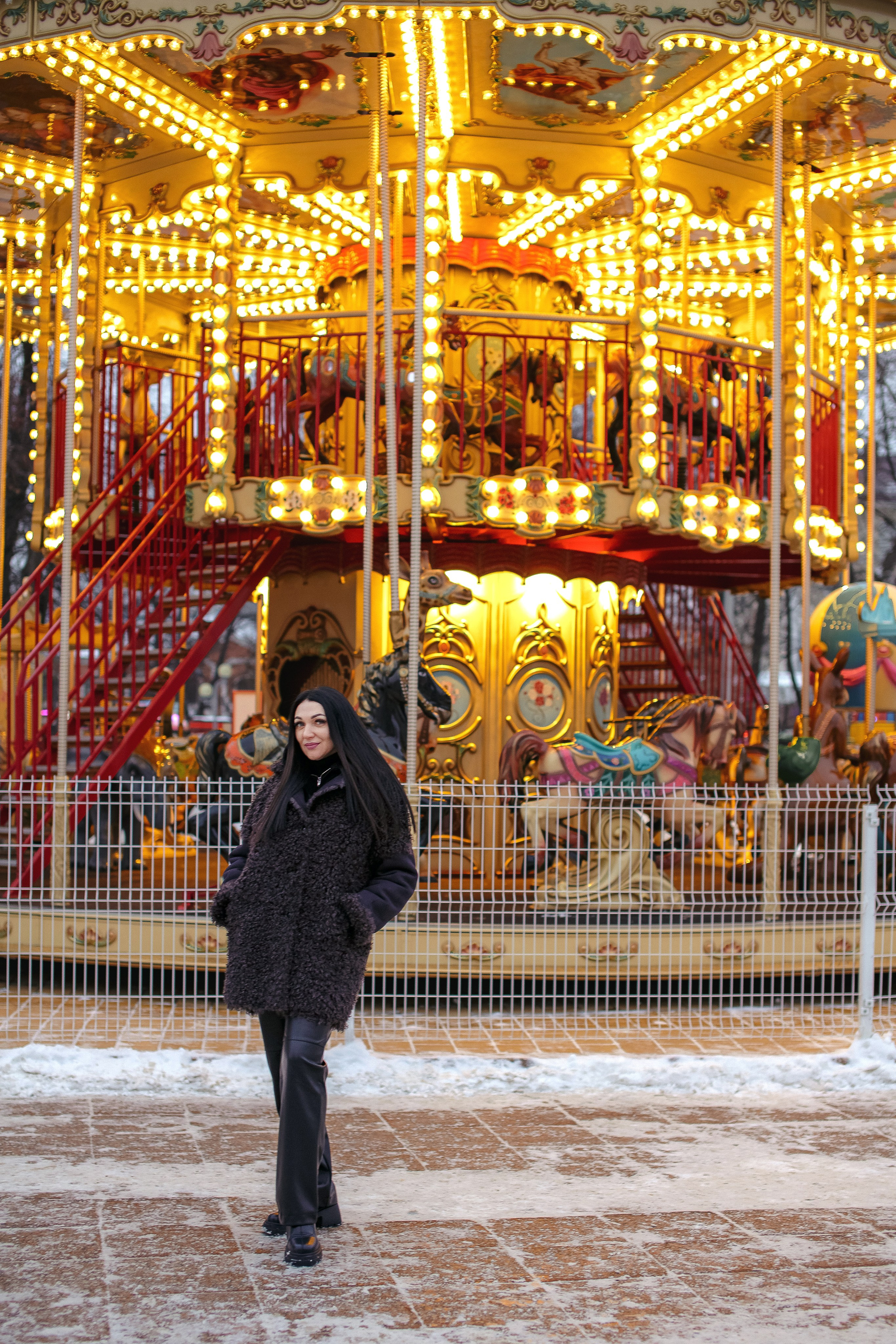Прогулка в Рождество. Семейный и художественный фотограф в Тюмени Юлия Логинова