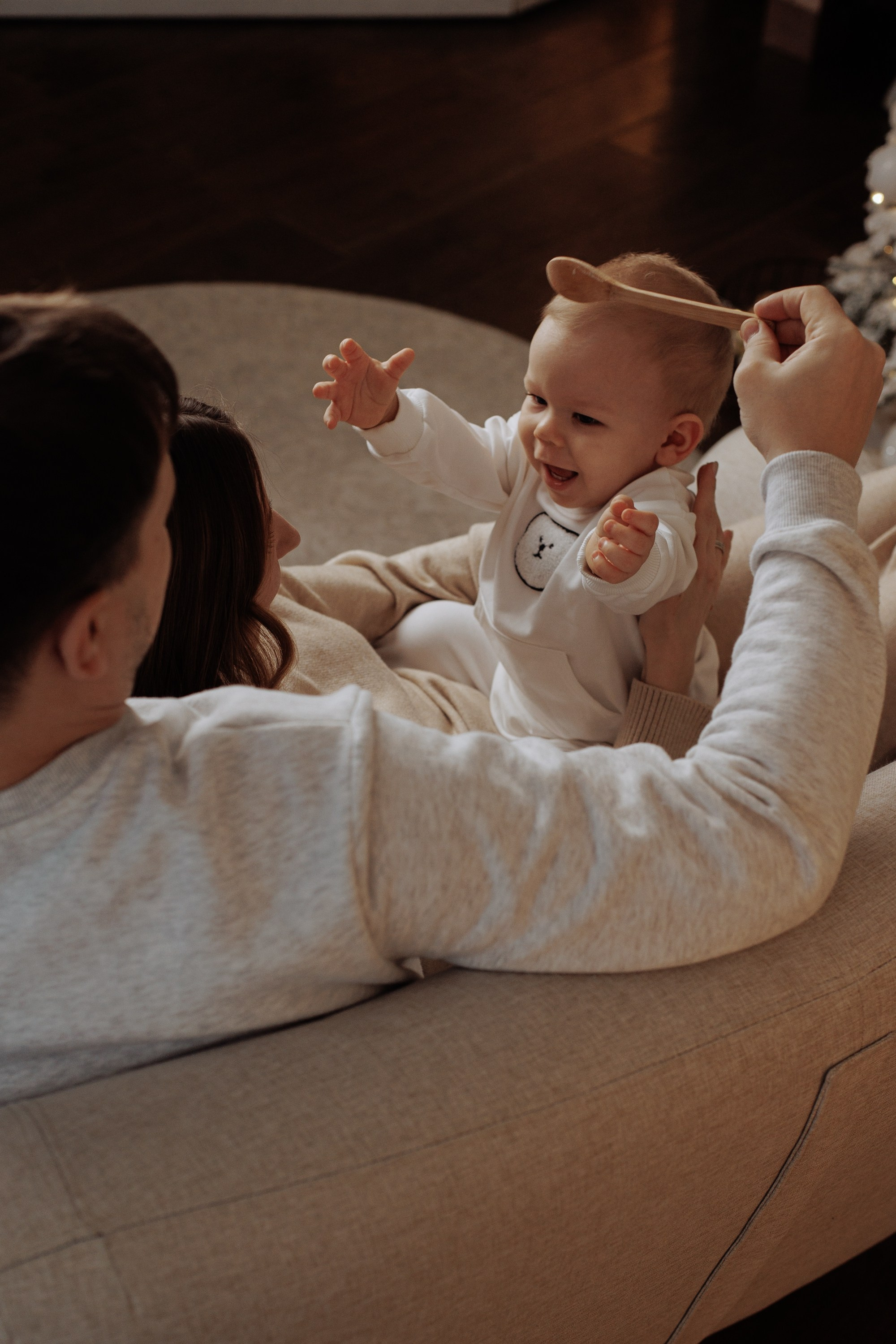 Семейная фотосессия «студия». Свадебный фотограф