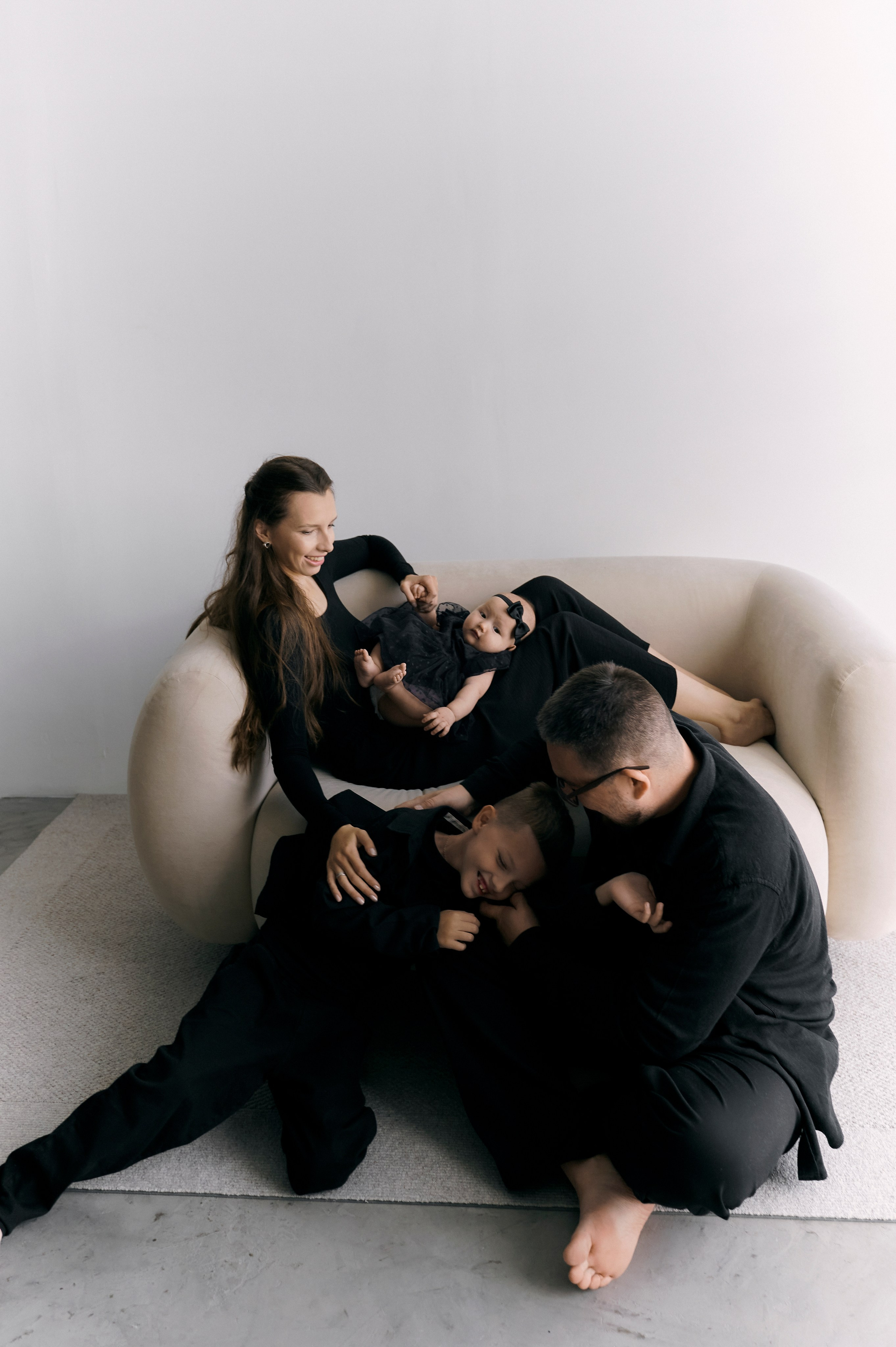 Лиза и ее семья. Фотограф Регина С