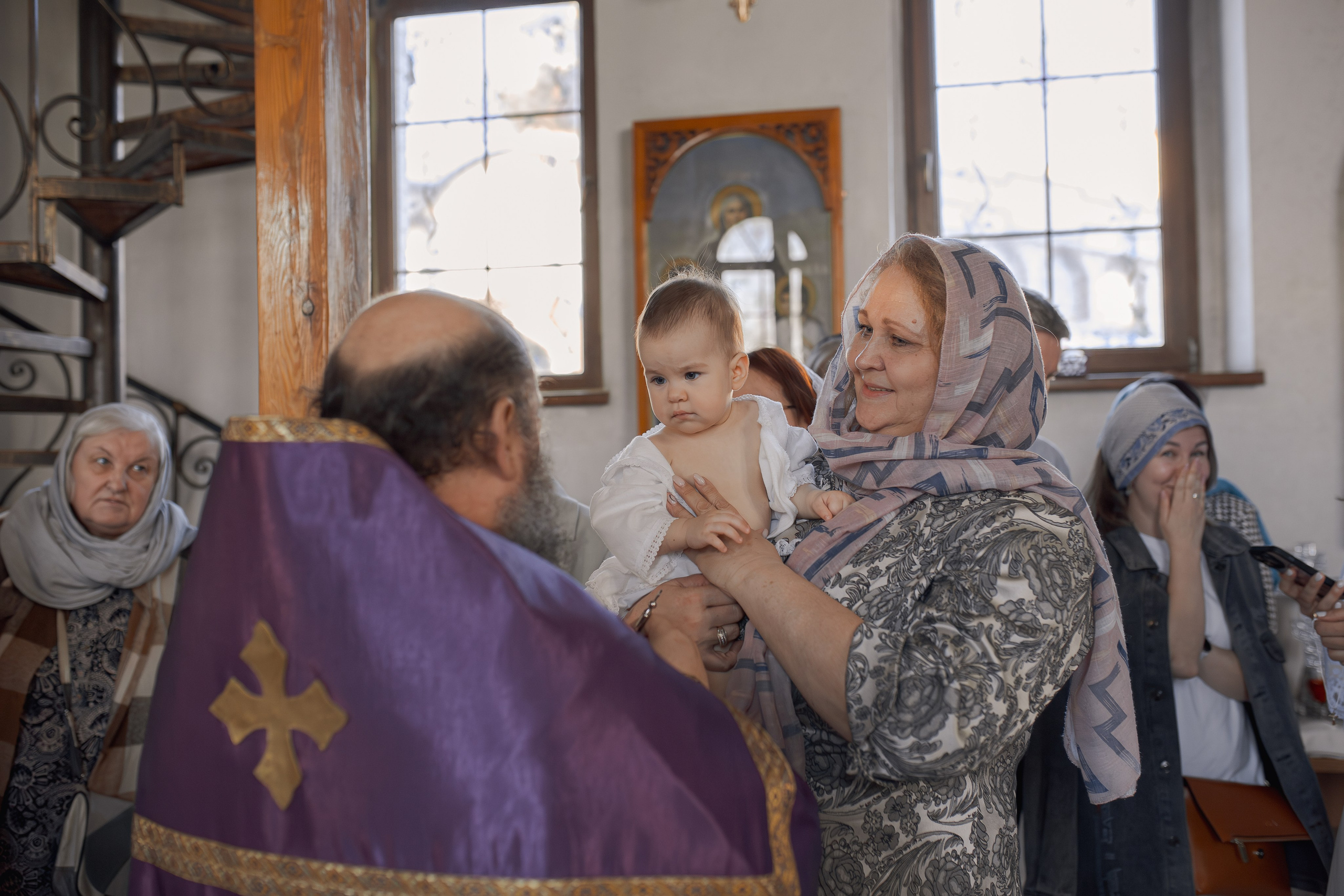 Крещение Вироники. Фотограф на Крещение и Венчание в Ташкенте