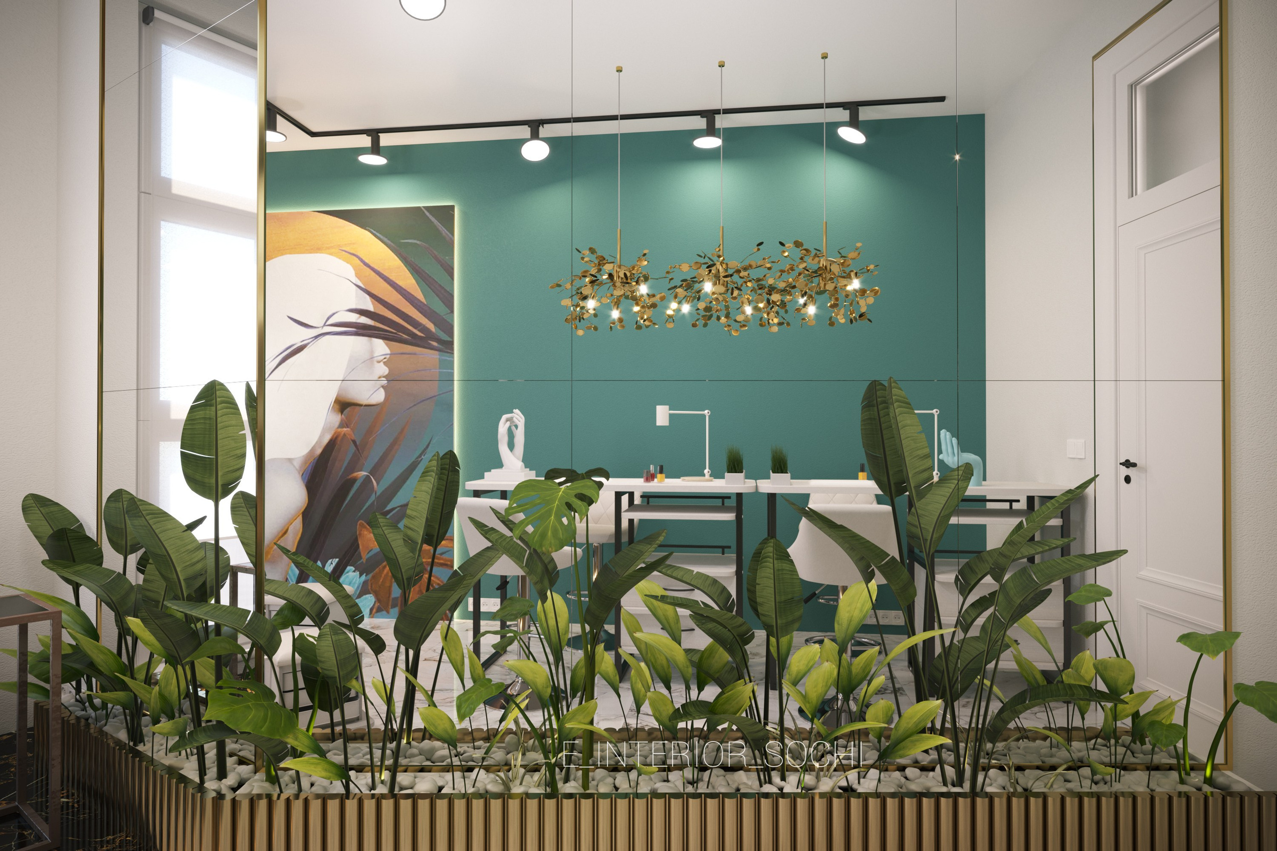 BEAUTY_KOVORK_AMAZON. Дизайн интерьера Евгения Тисленко