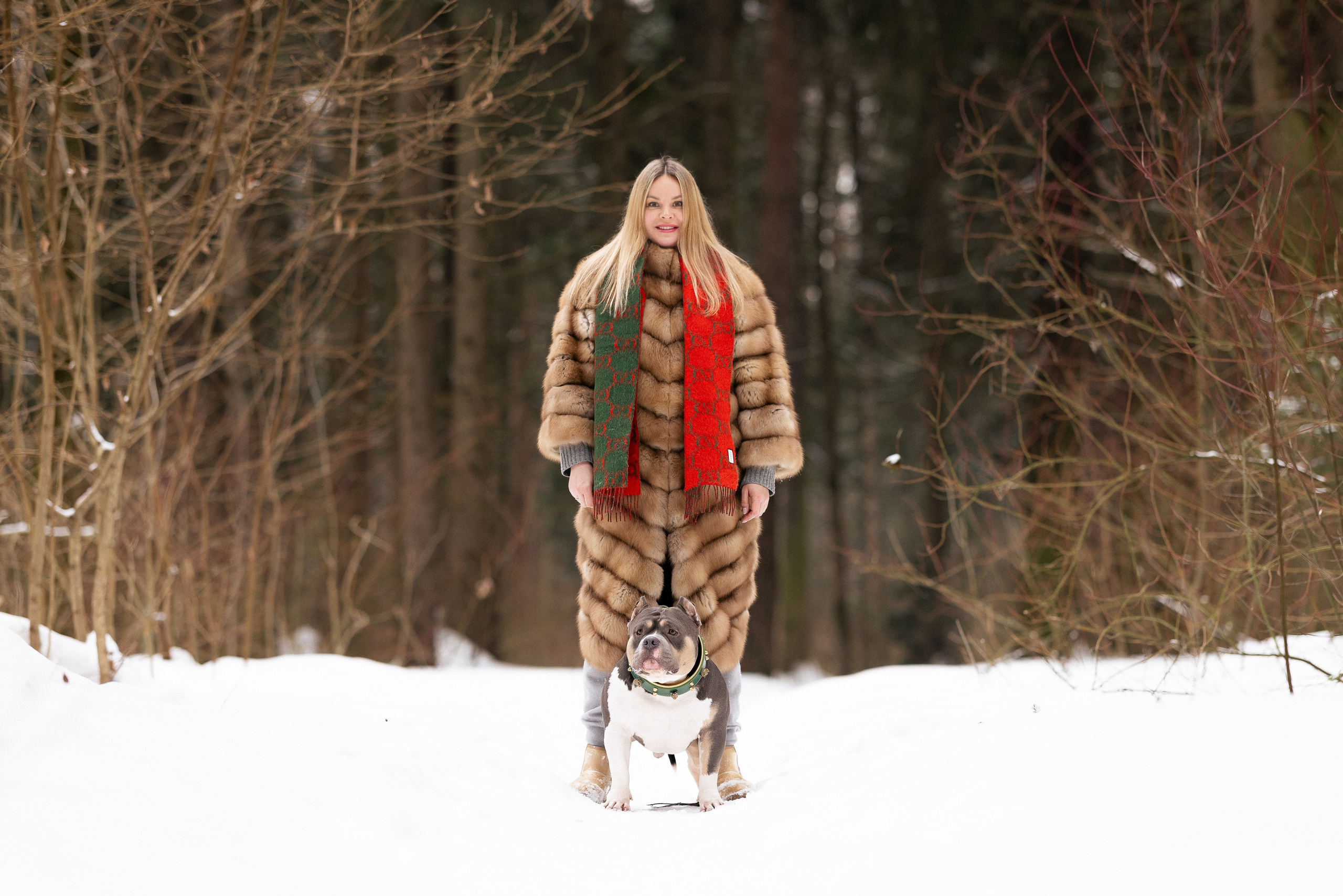 Лера и Наган. Фотограф и видеограф анималист Аганина Дарья