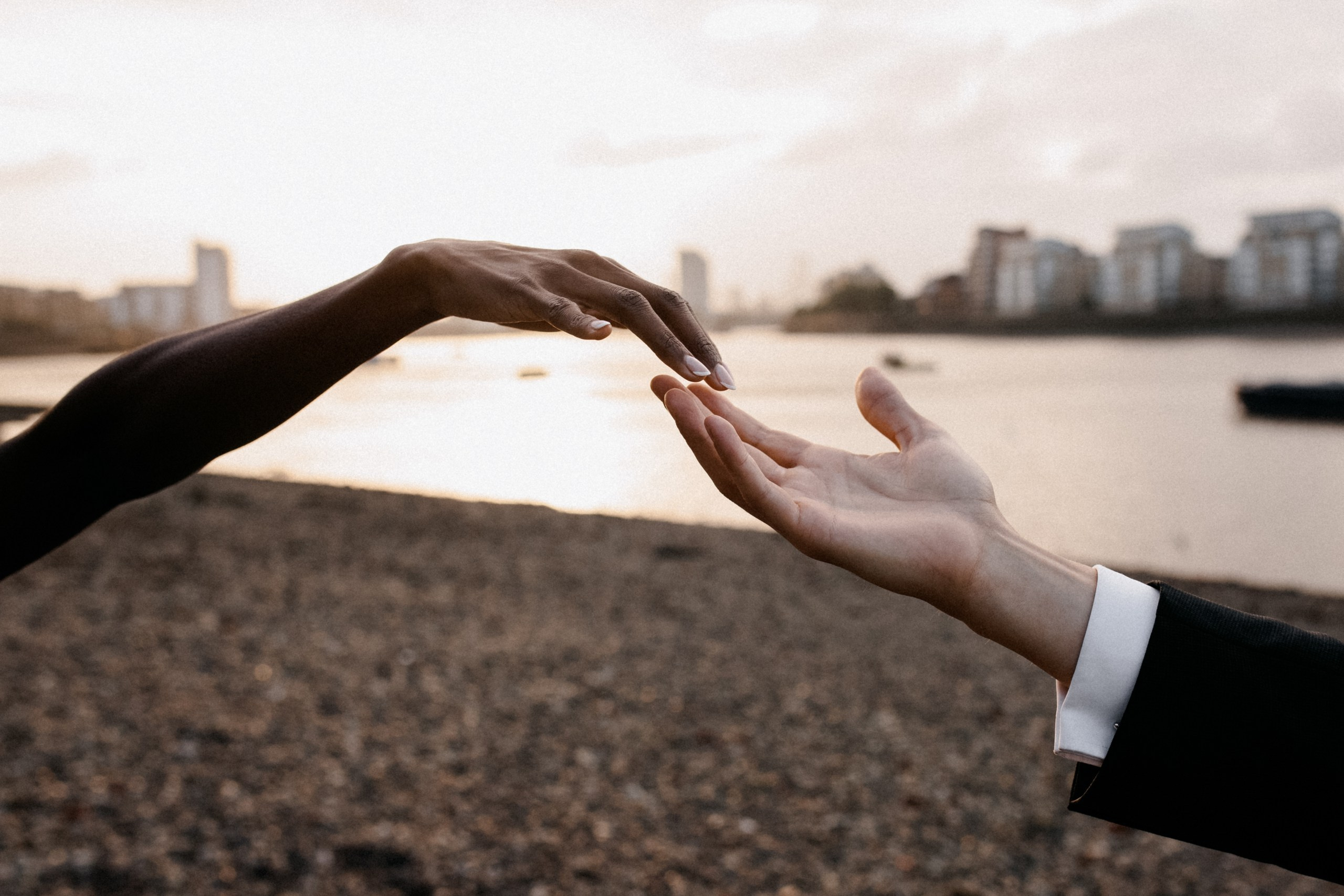 Denise & Tobias at The Old Brewery, Greenwich. Moments Catchers — Wedding Photography & Video Duo in London