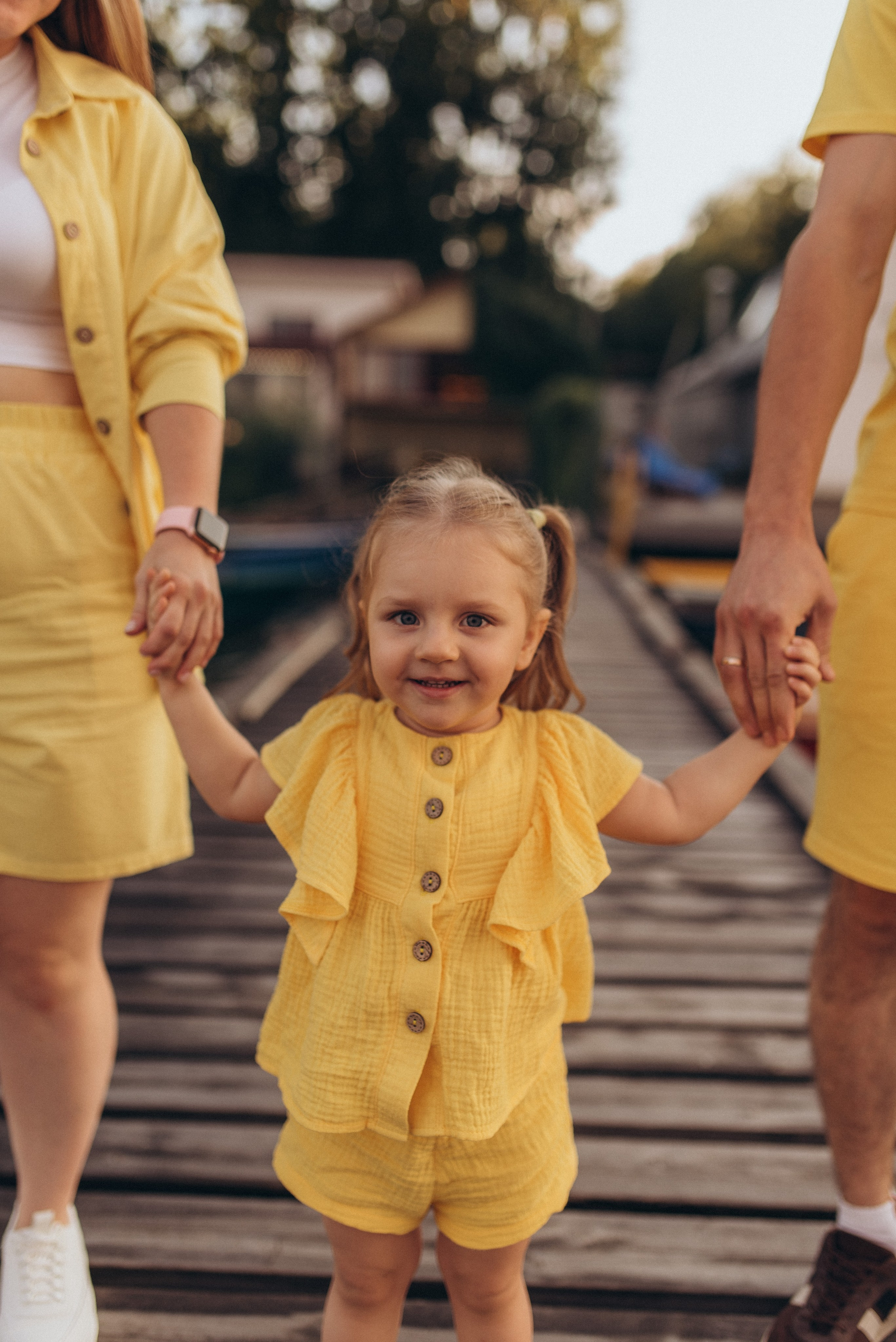 Летняя прогулка на закате. Семейный фотограф в Москве Екатерина Север