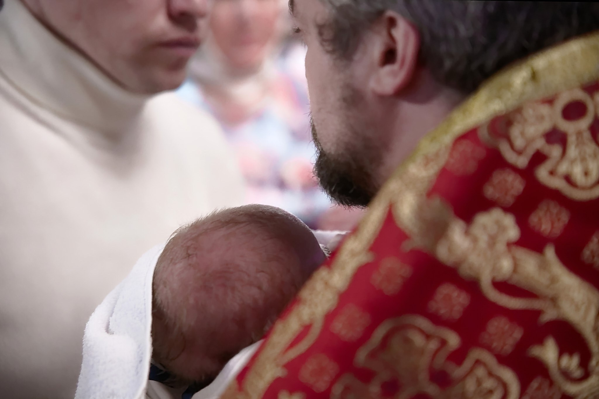 Таинство Крещения на Светлой Седмице. Фотограф в Москве