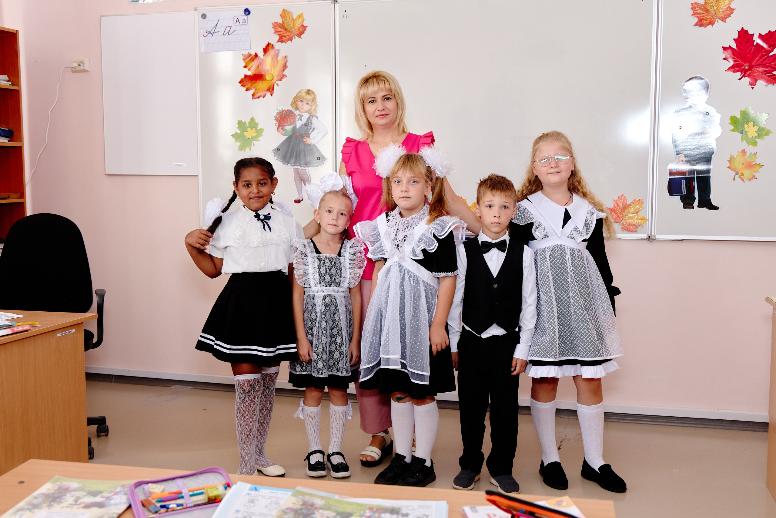 Сьемка репортаж в школе + проект Первоклашка. Фотограф Выпускные альбомы Таганрог Сергей Коробченко