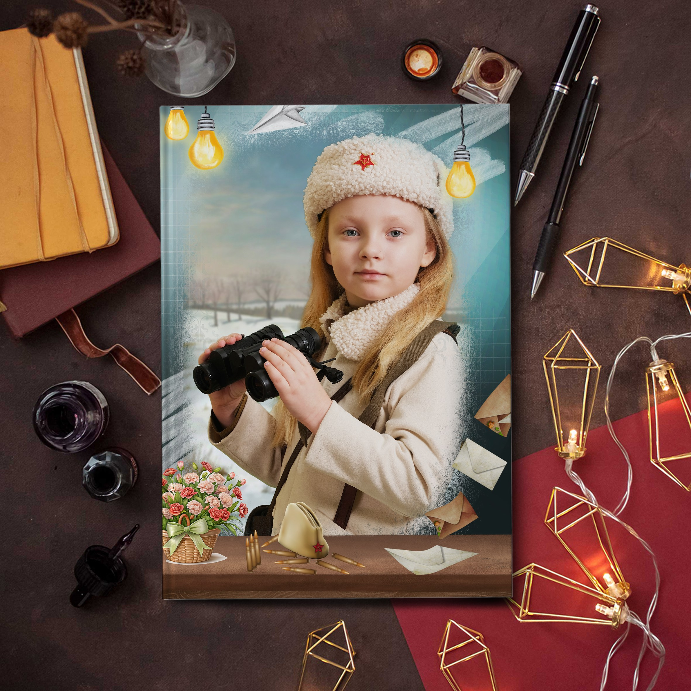 Фотопапка 9 мая. Medlori fotobook Выпускные альбомы в Липецке Лариса Медведева