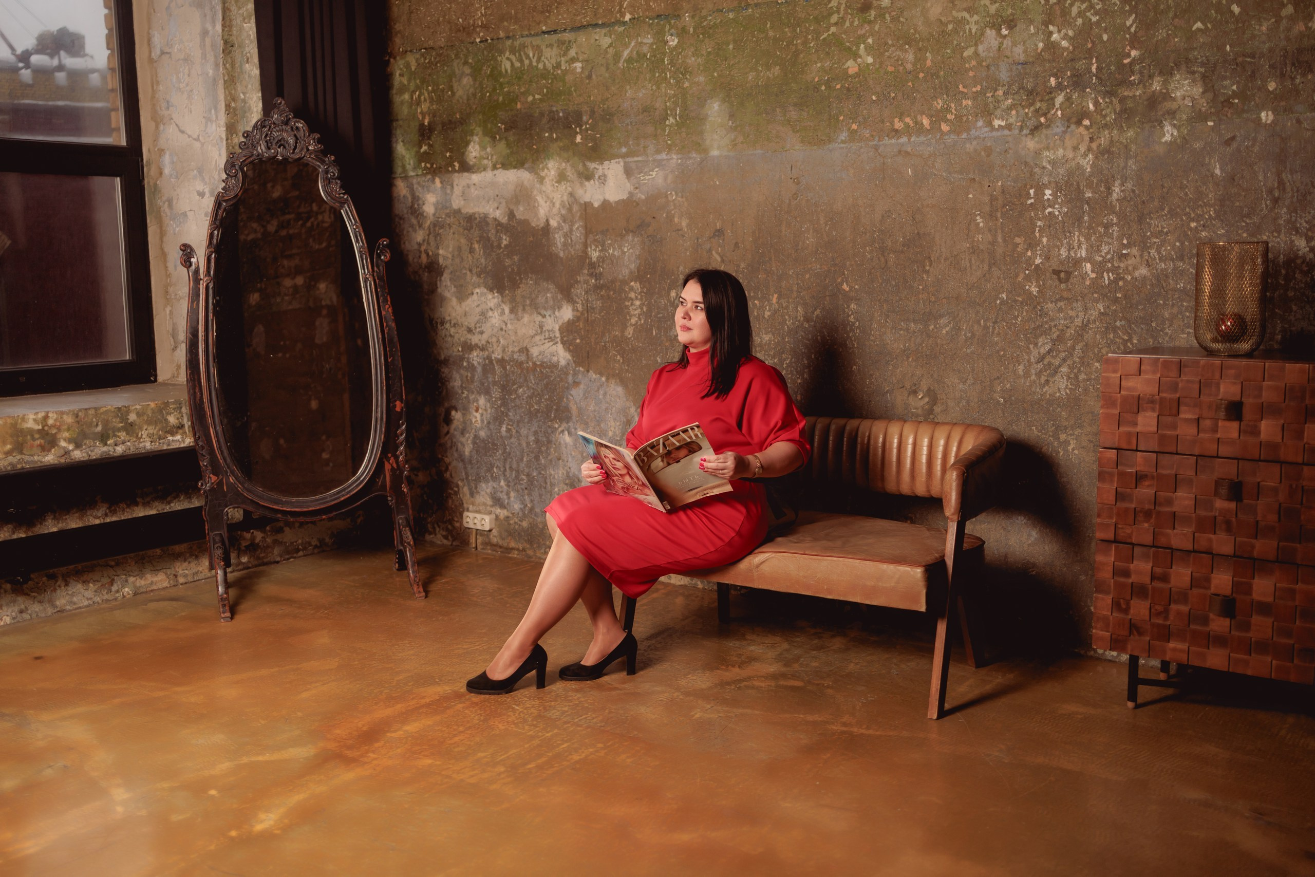 Новогодняя фотосессия с Динарой