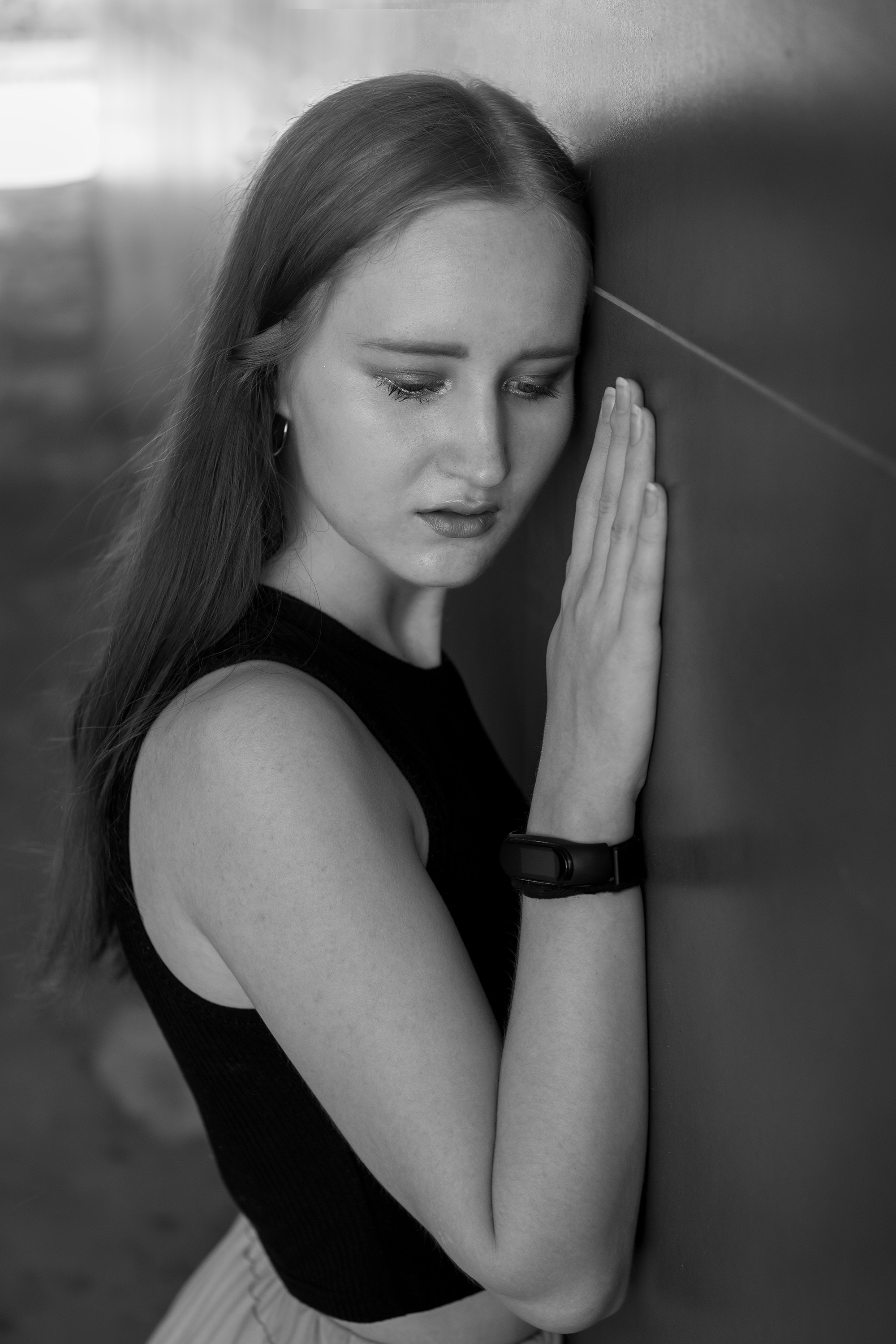 Черно-белое фото. Портретный фотограф, ретушер в Ростове-на-Дону Элларян Анастасия