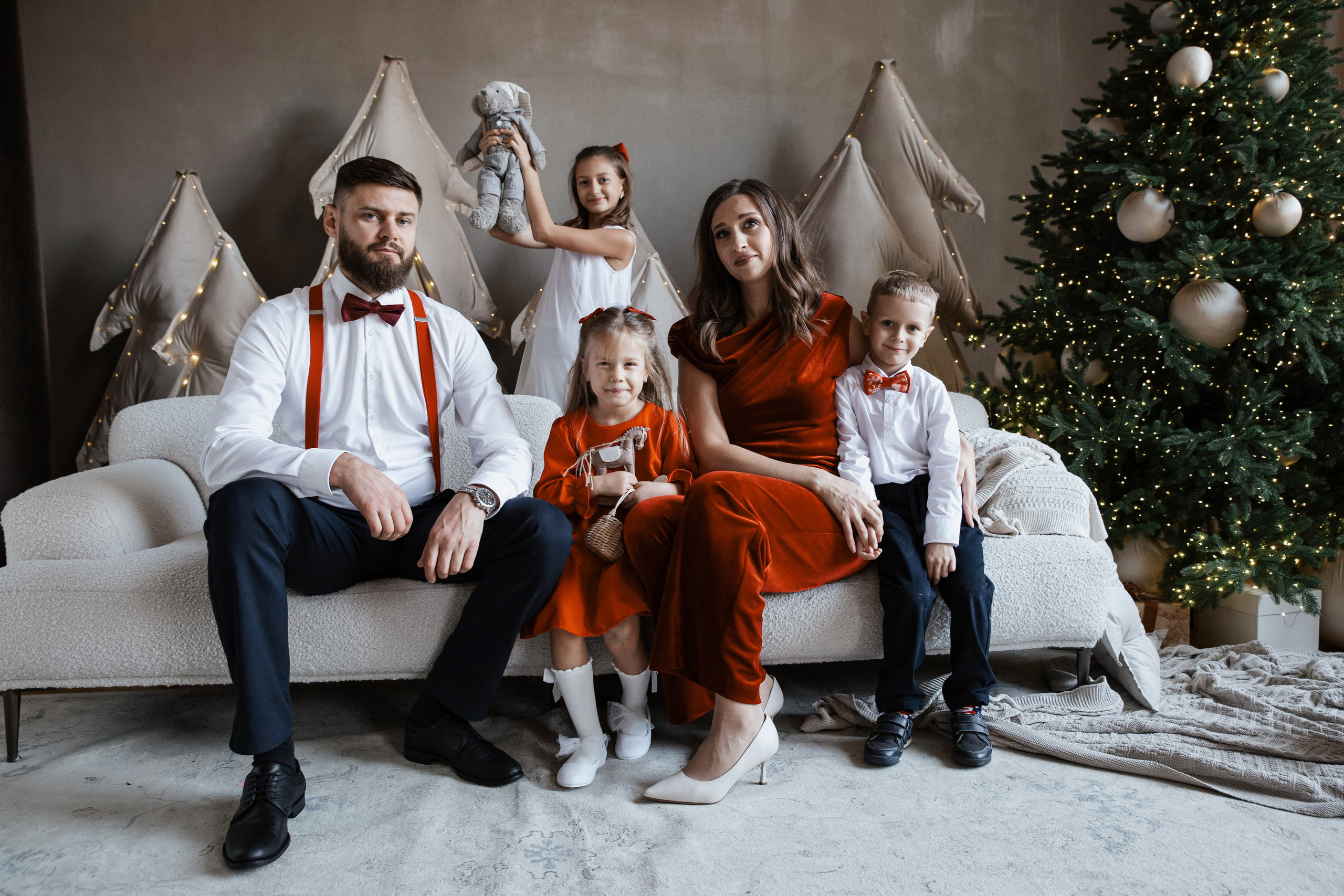 Новогодняя семейная история. Мария Авджян Фотограф и видеограф Краснодар