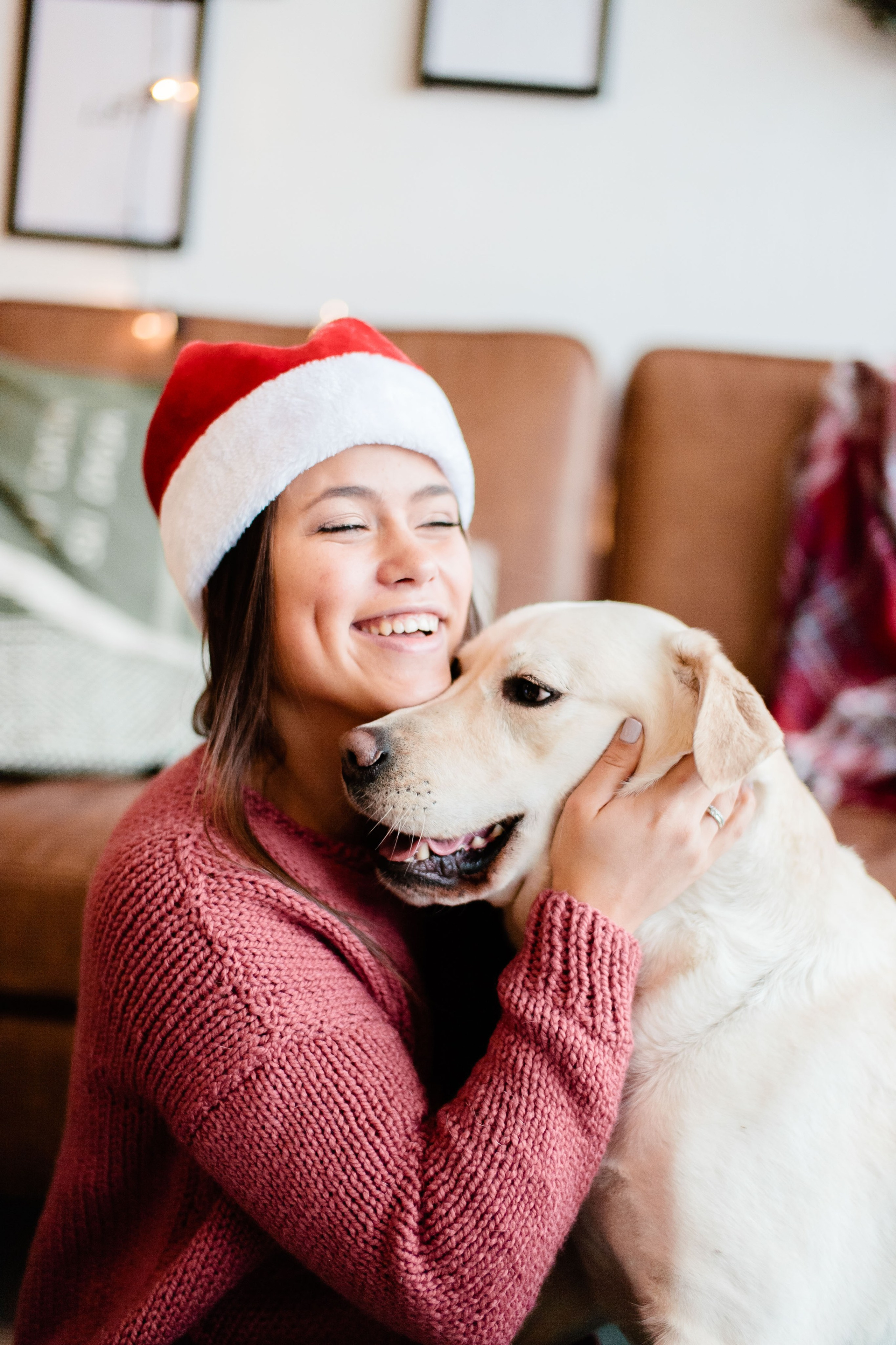 Семейная Новогодняя фотосессия в студии, фотограф в Москве
