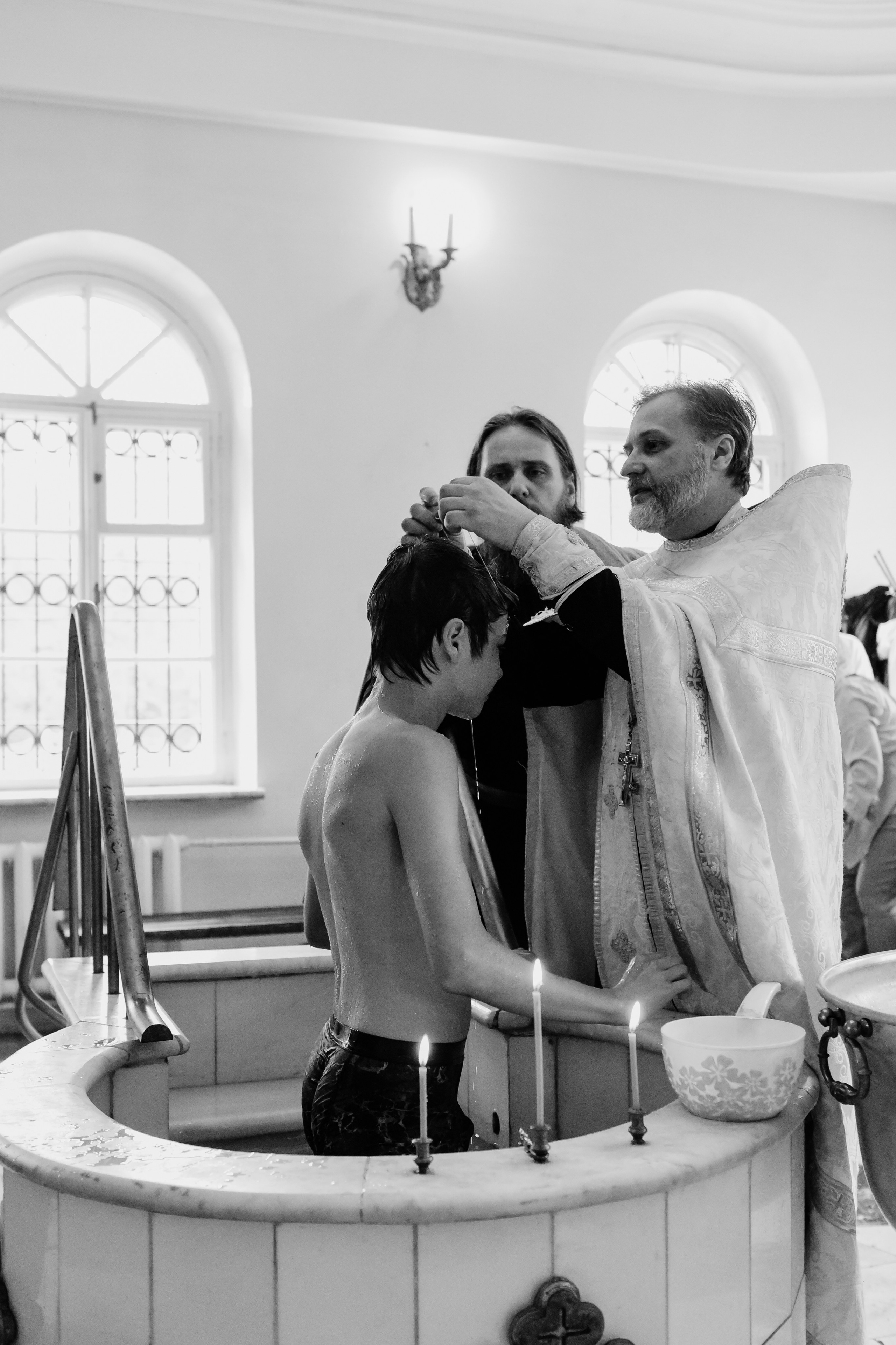 Крещение Олега (Оливера). Фотограф, визажист. Москва