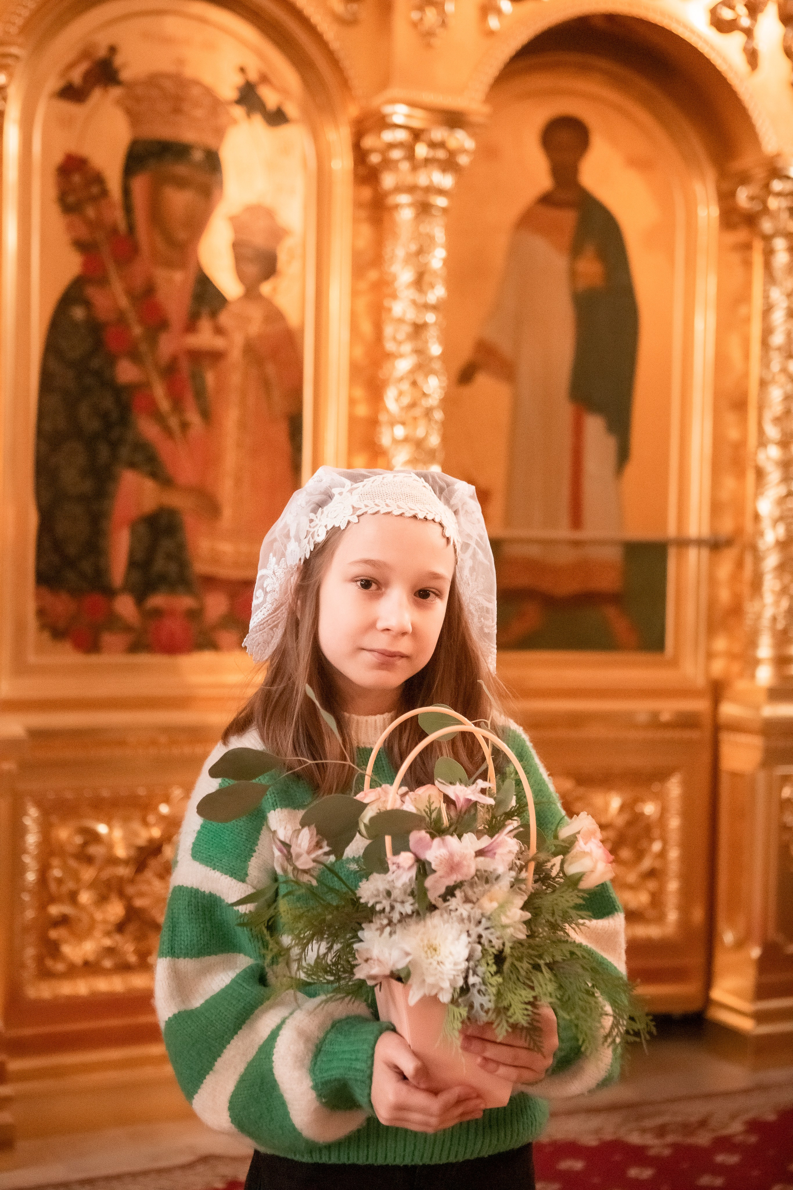 МК по украшению иконы Собора Архистратига Божия Михаила и прочих Небесных Сил. Фотограф на крестины