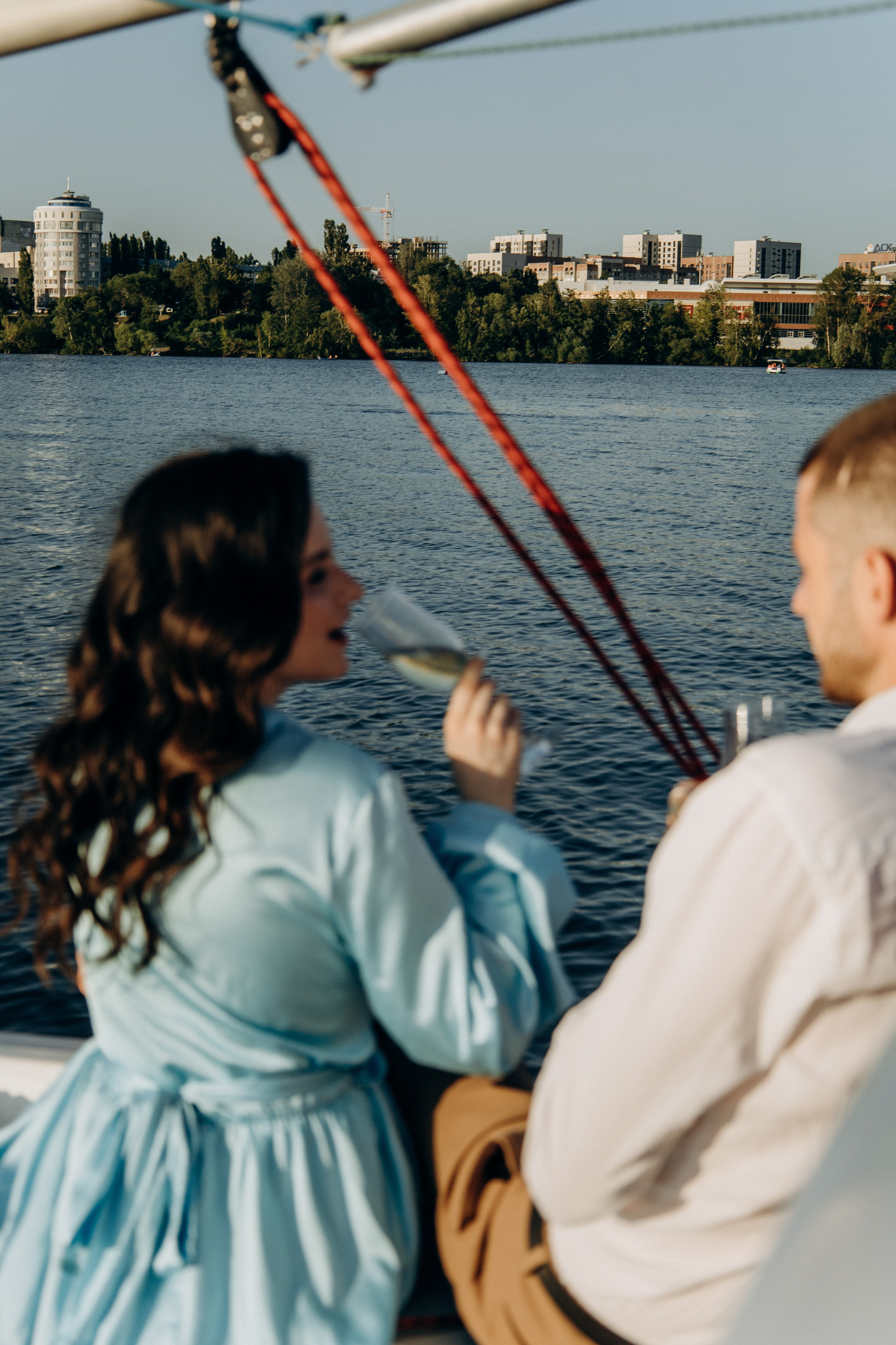 Катя, Максим, яхта. Портретный и семейный фотограф в Воронеже Ксения Ремизова