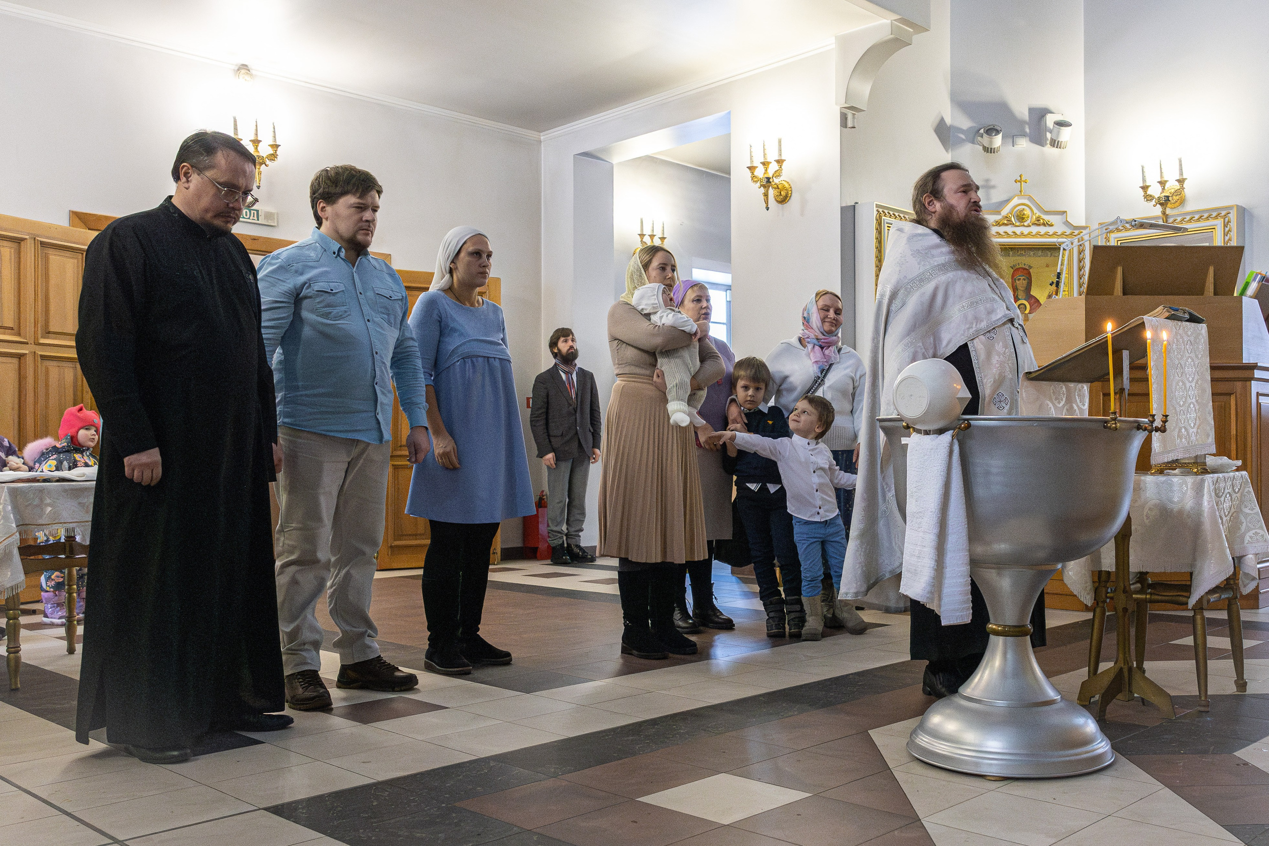 Таинство Крещения. Фотограф в Новосибирске Алена Скокова
