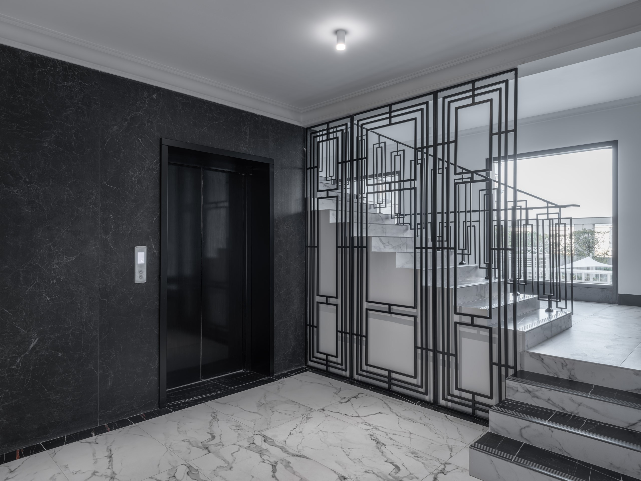 МОП в ЖК «На Некрасова» — Интерьерный фотограф Коваль Илья. Коваль Илья — Интерьерный и архитектурный фотограф