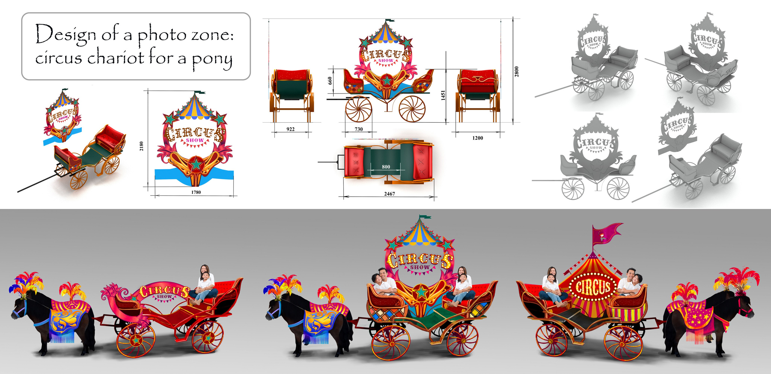 PROPS. Munina Dina. Set design portfolio