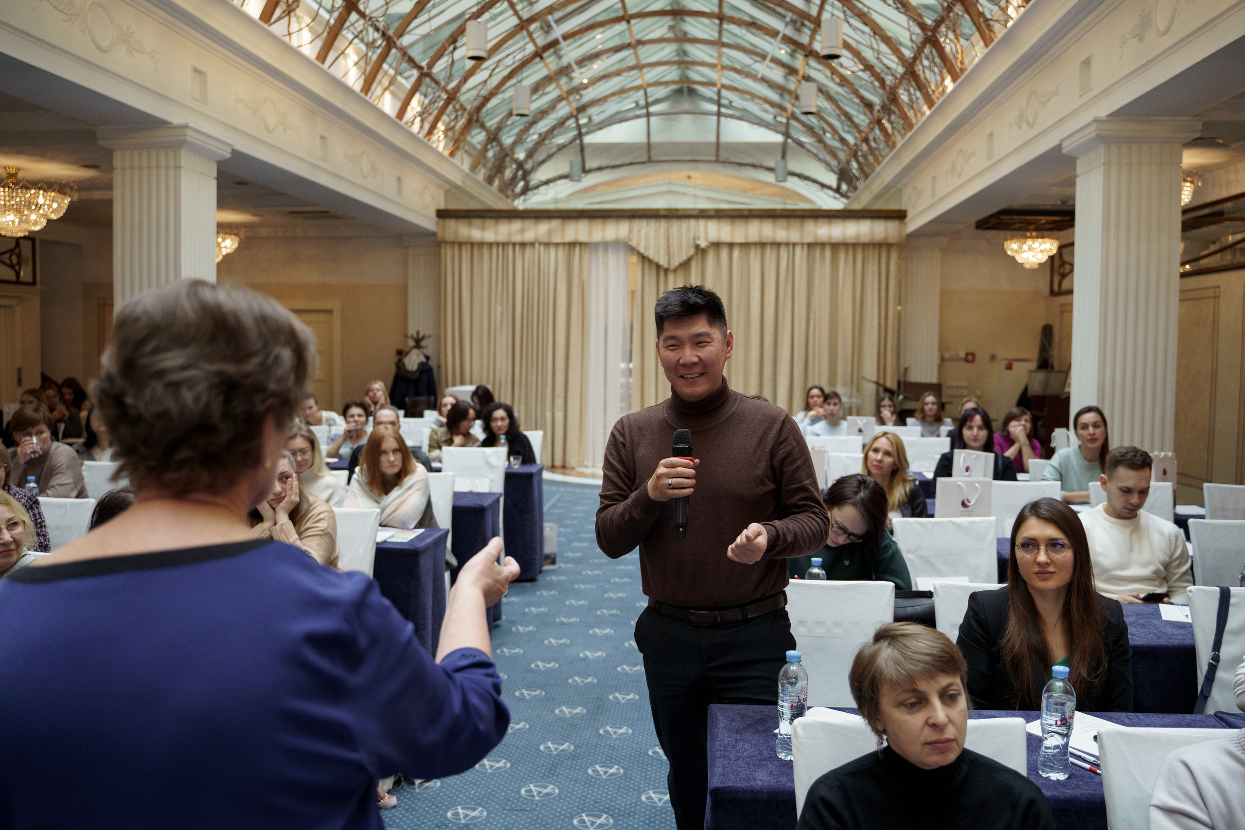 Конференция Cooper Vision в Отеле Амбасадор 28 октября 2023. Свадебный и семейный фотограф в Санкт-Петербурге Дмитрий Панин