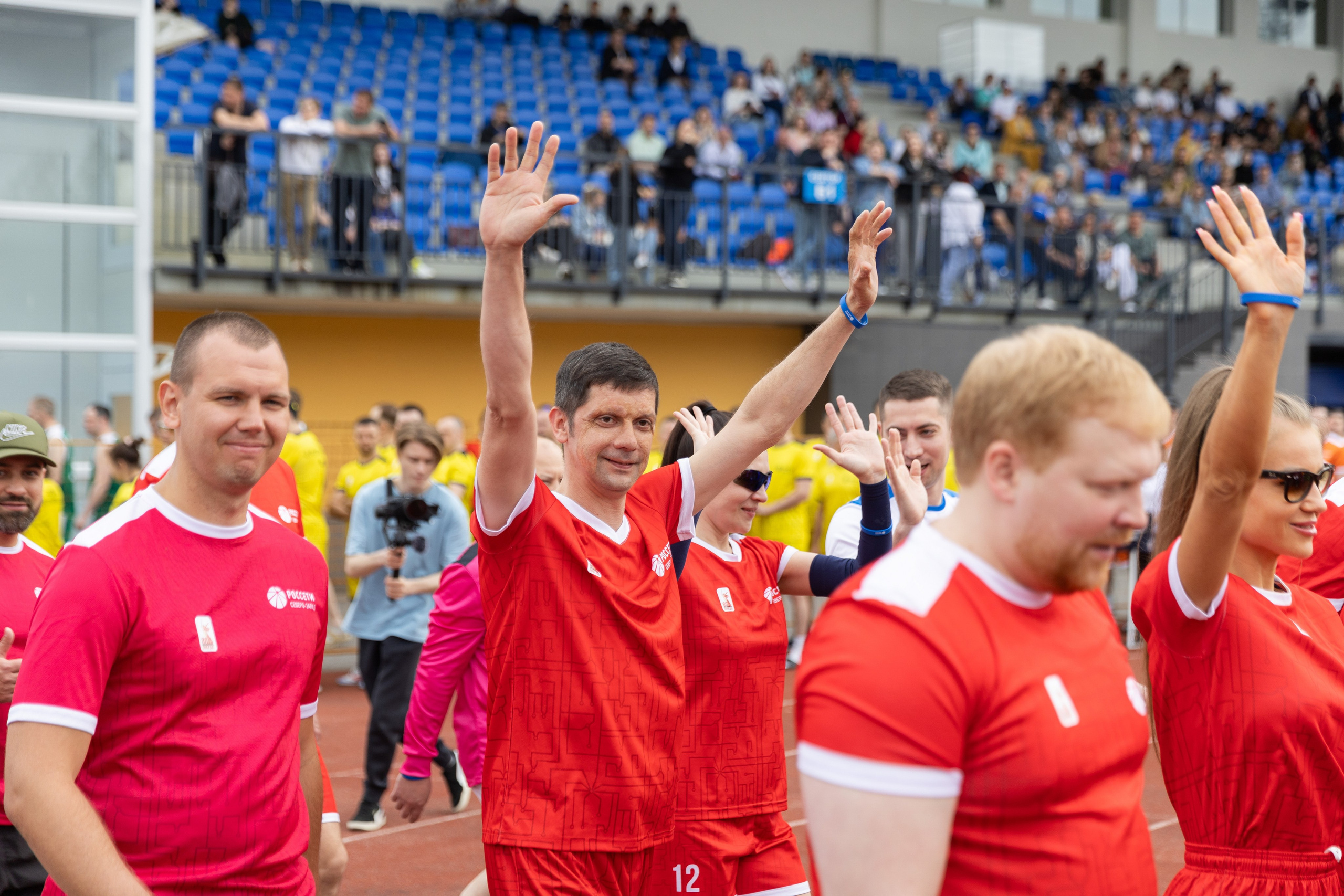 Летняя спартакиада «Росссети». Снимаю съемки