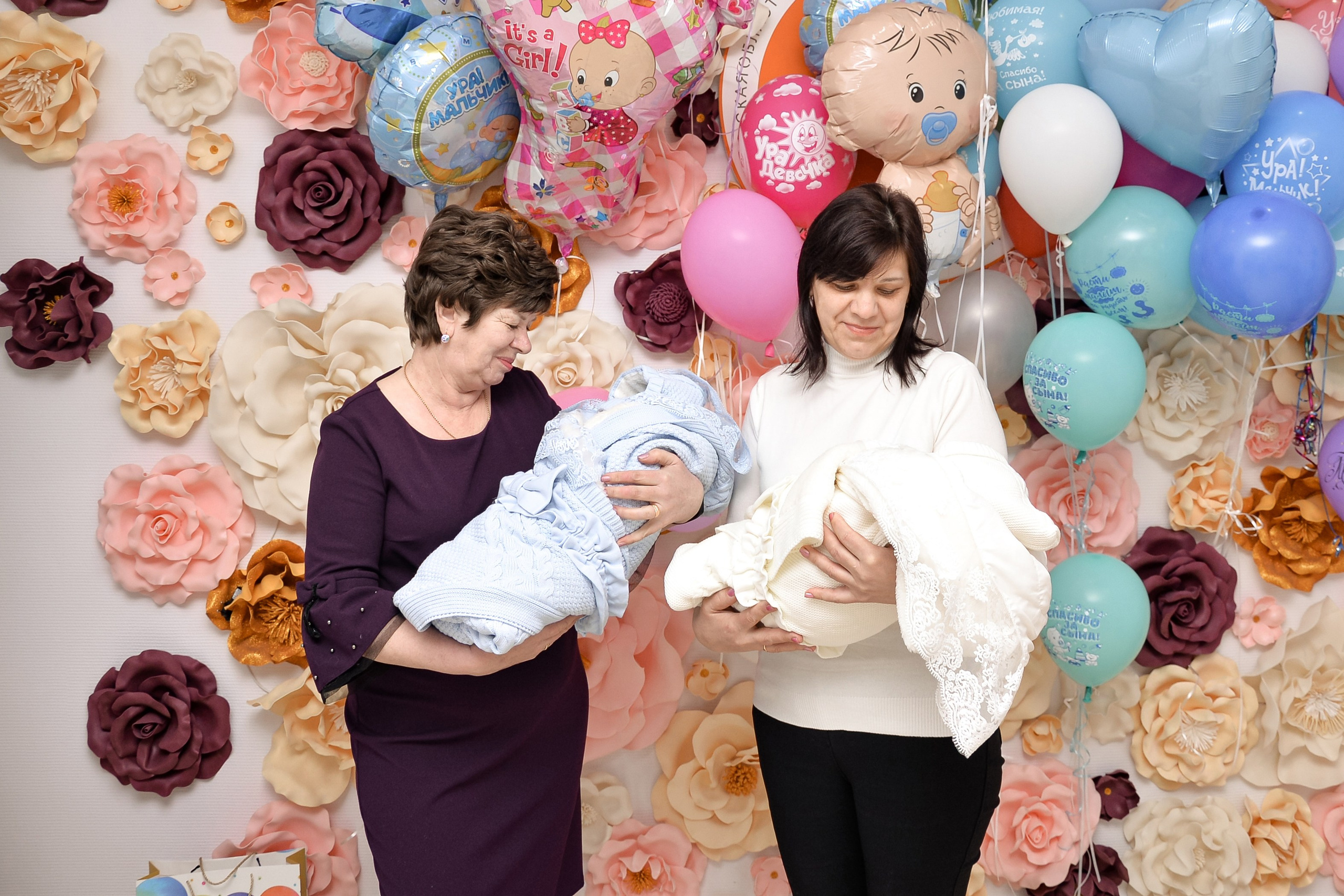 Выписка Королевской двойни. Семейный и свадебный фотограф Галина Абакумова, фотосессии в Белгороде