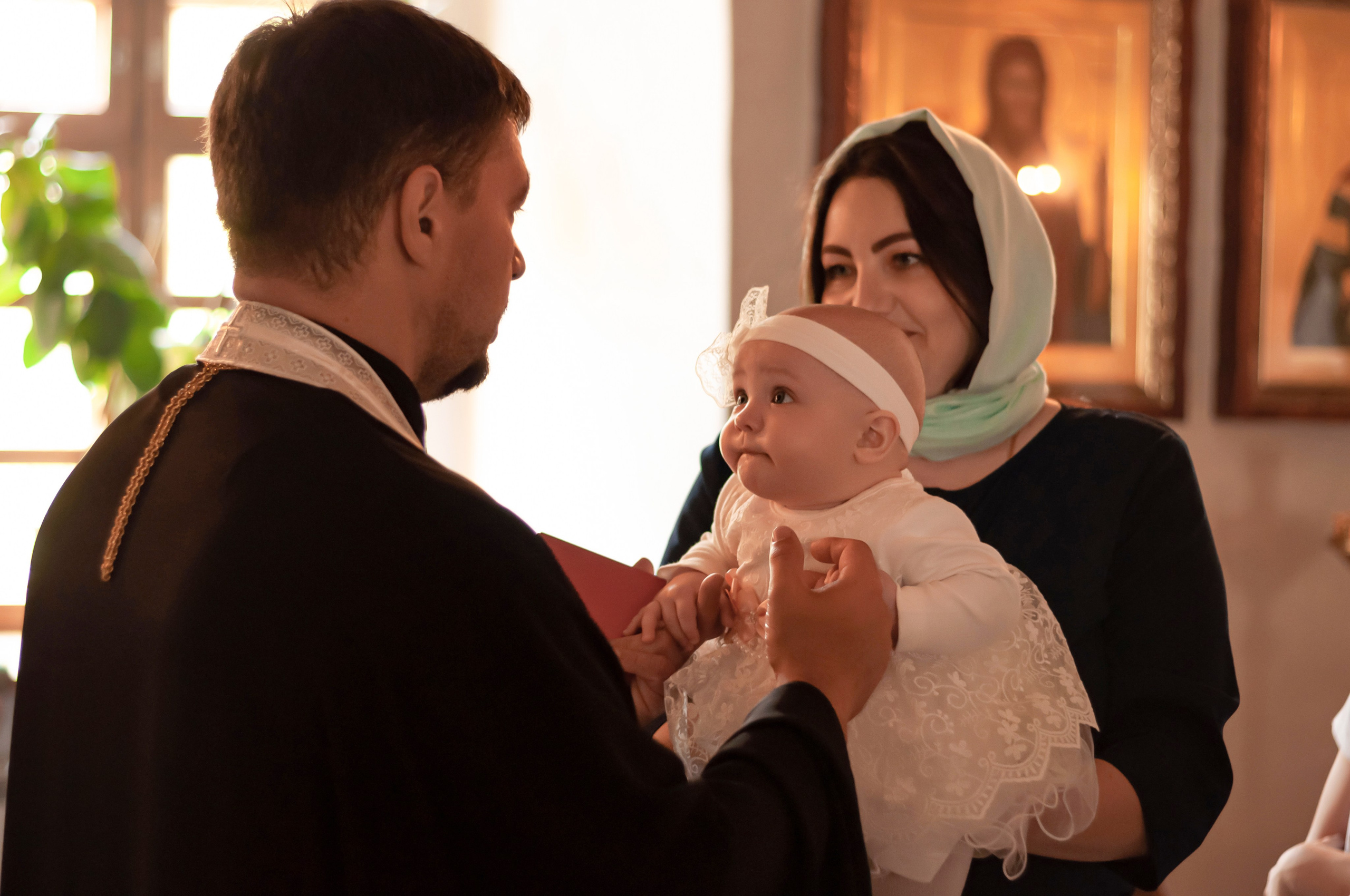 Крестины Миланы. Семейный и свадебный фотограф Галина Абакумова, фотосессии в Белгороде