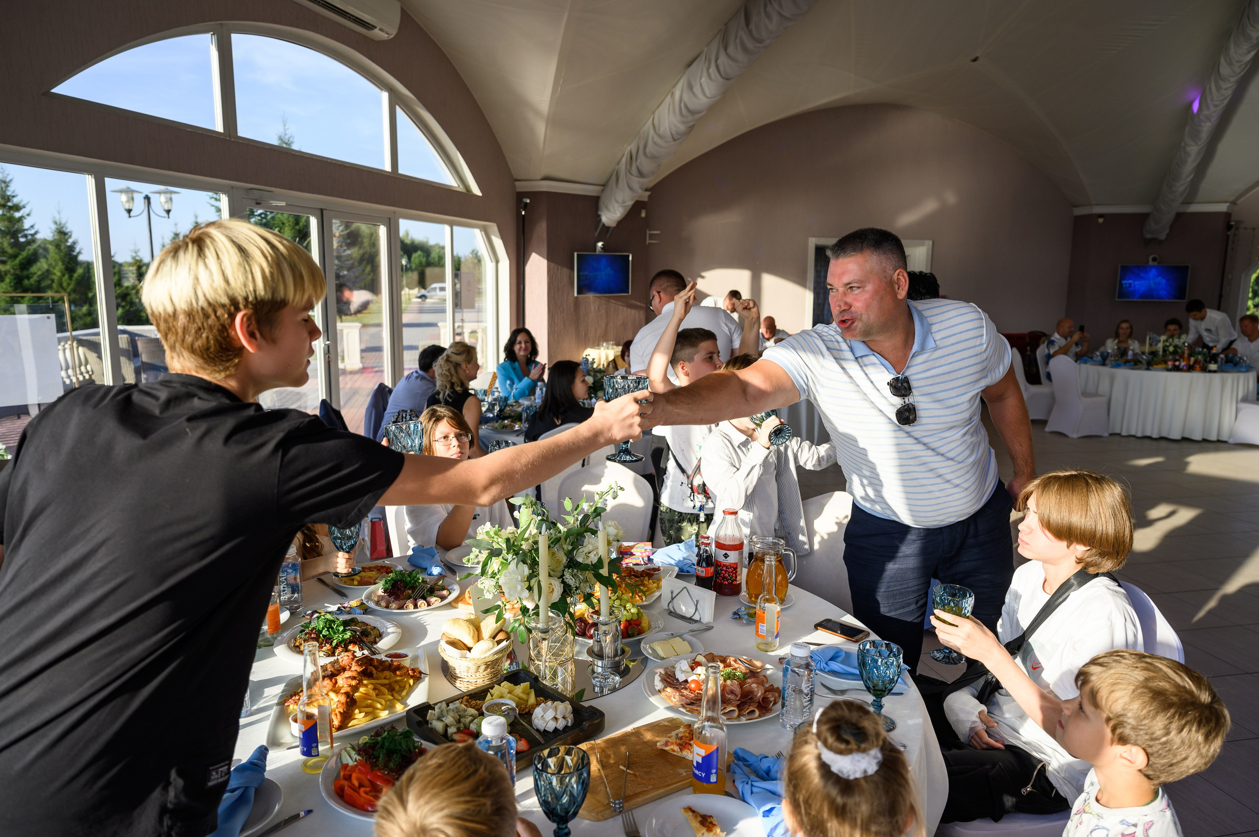 День рождения ресторан Кутузов. Свадебный фотограф Москва Юрий Кульман