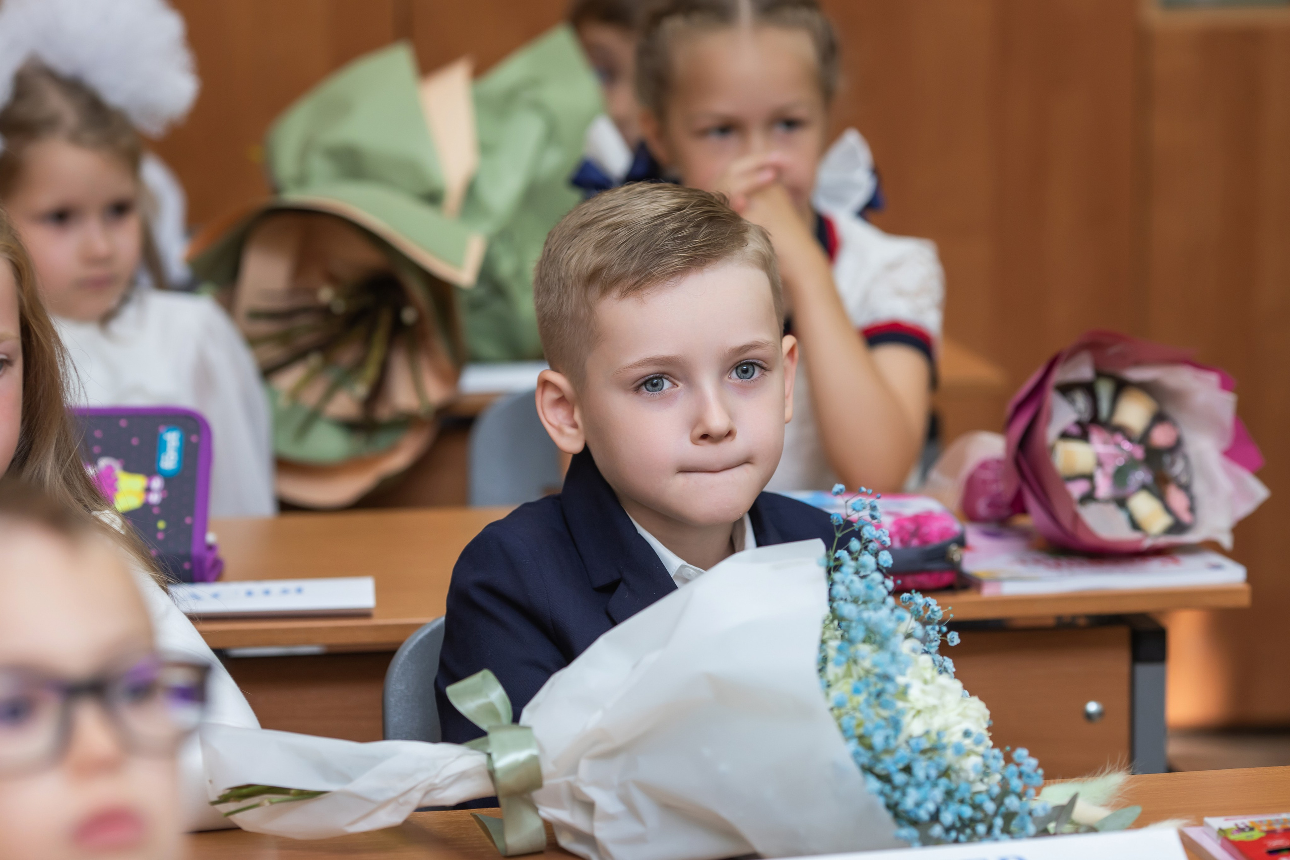 Первоклашки. Школа 1302. Семейный фотограф в Москве Наталья Чуб, заказать Фотокнигу