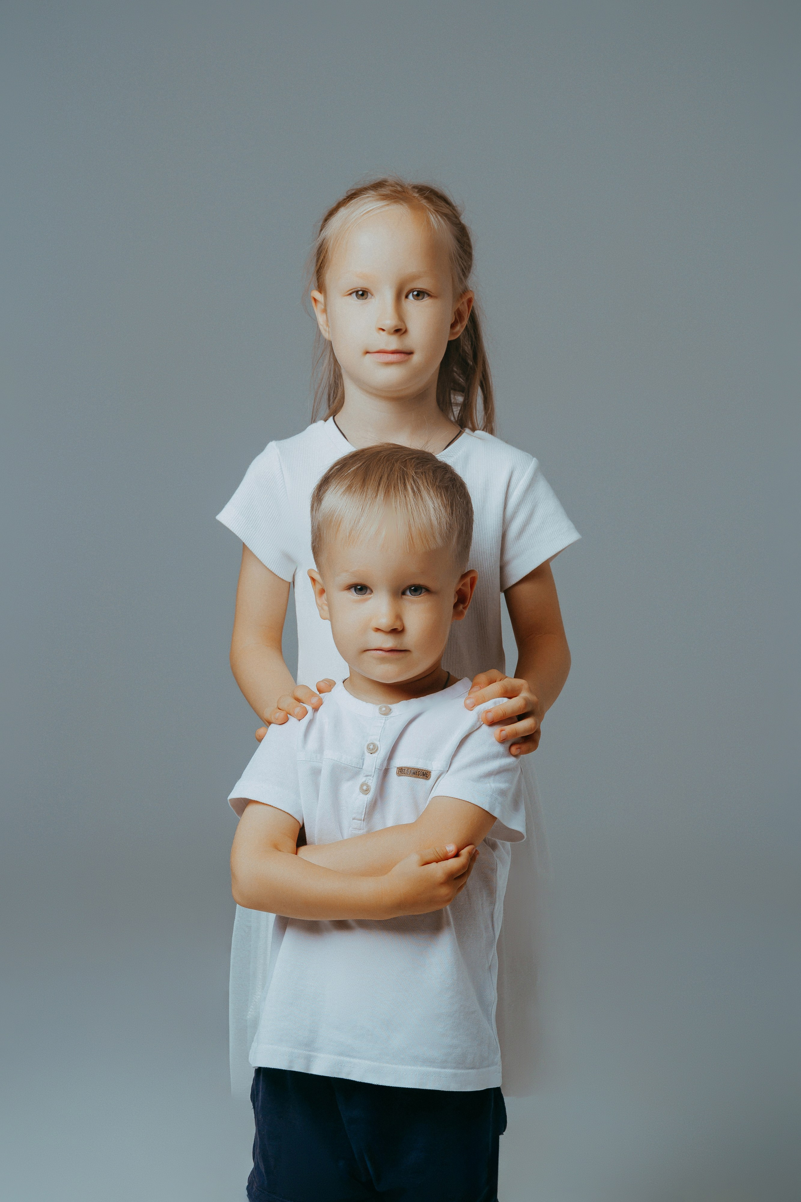 Семейная съёмка в студии. Фотограф Алексей Кутырёв