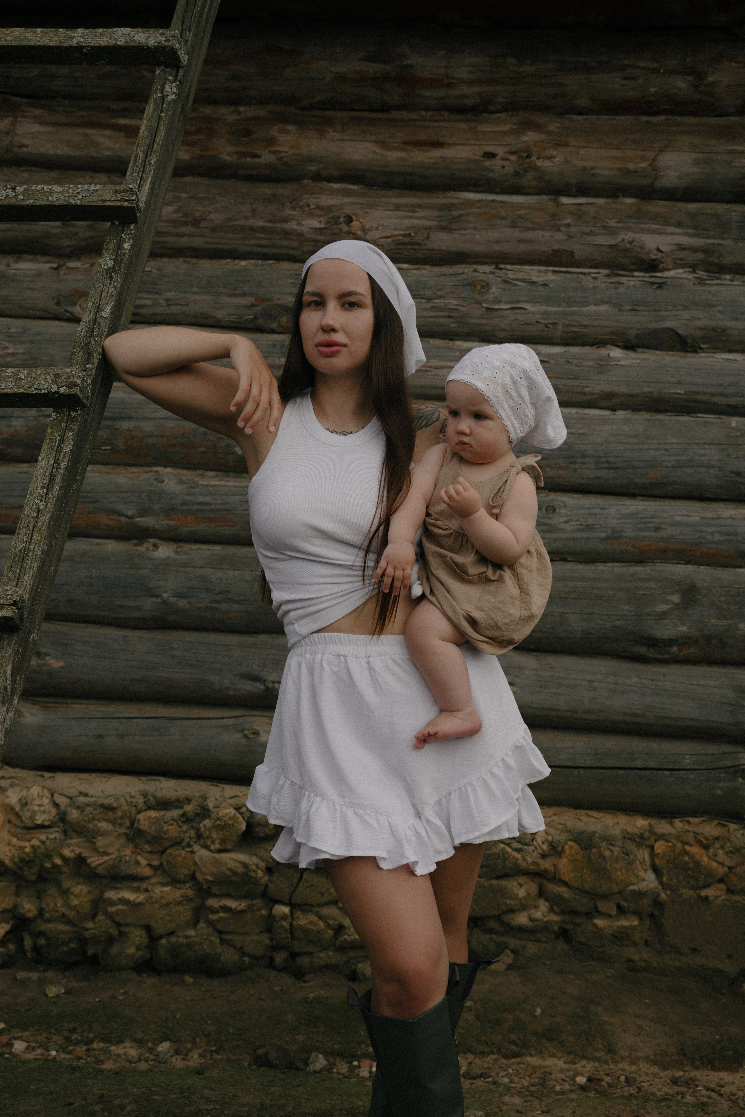 Таня и Тася в деревне. Дубинкина Екатерина Фотограф Рязань, Москва